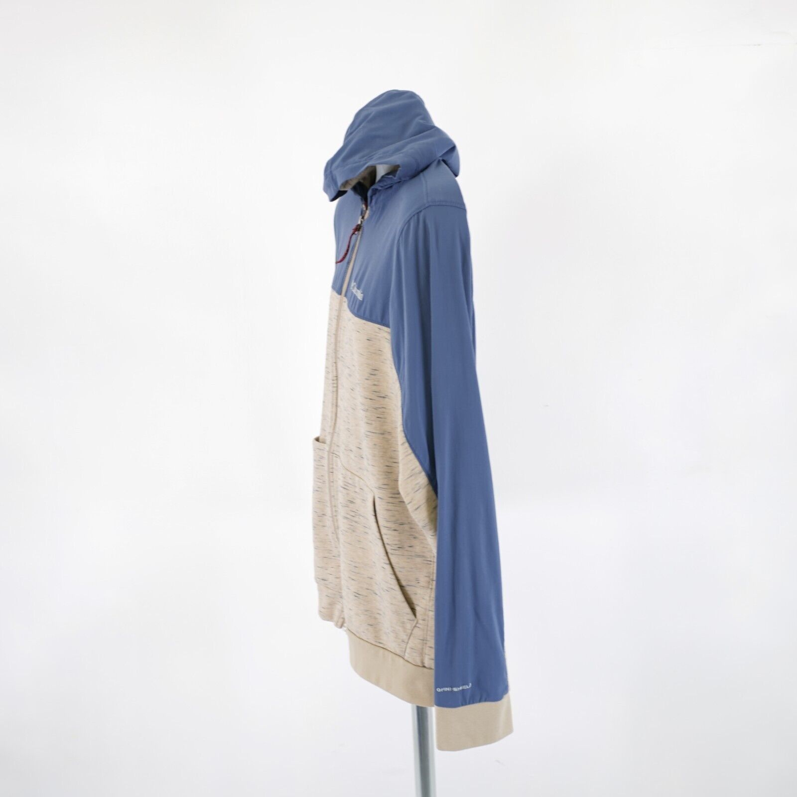 Columbia Columbia Omni-Shade Small Full Zip Hooded Two-Tone Blue Heat Size US S / EU 44-46 / 1 - 7 Thumbnail