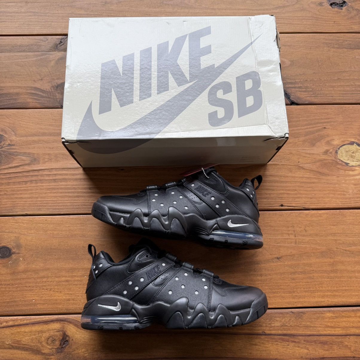Nike × Supreme IM4283 001 - Supreme x SB x Nike Air Max 2 CB '94 'Black' Size US 11 / EU 44 - 1 Thumbnail