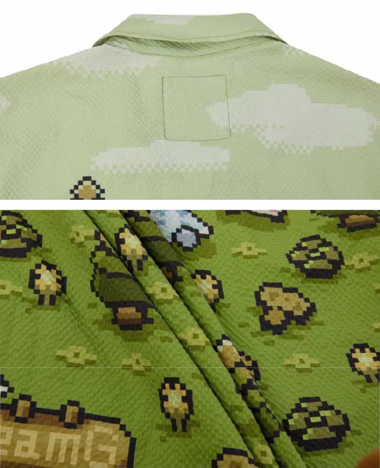 Other Nintendo-style Aesthetics Button Up Short Sleeve Shirt Size US M / EU 48-50 / 2 - 10 Thumbnail
