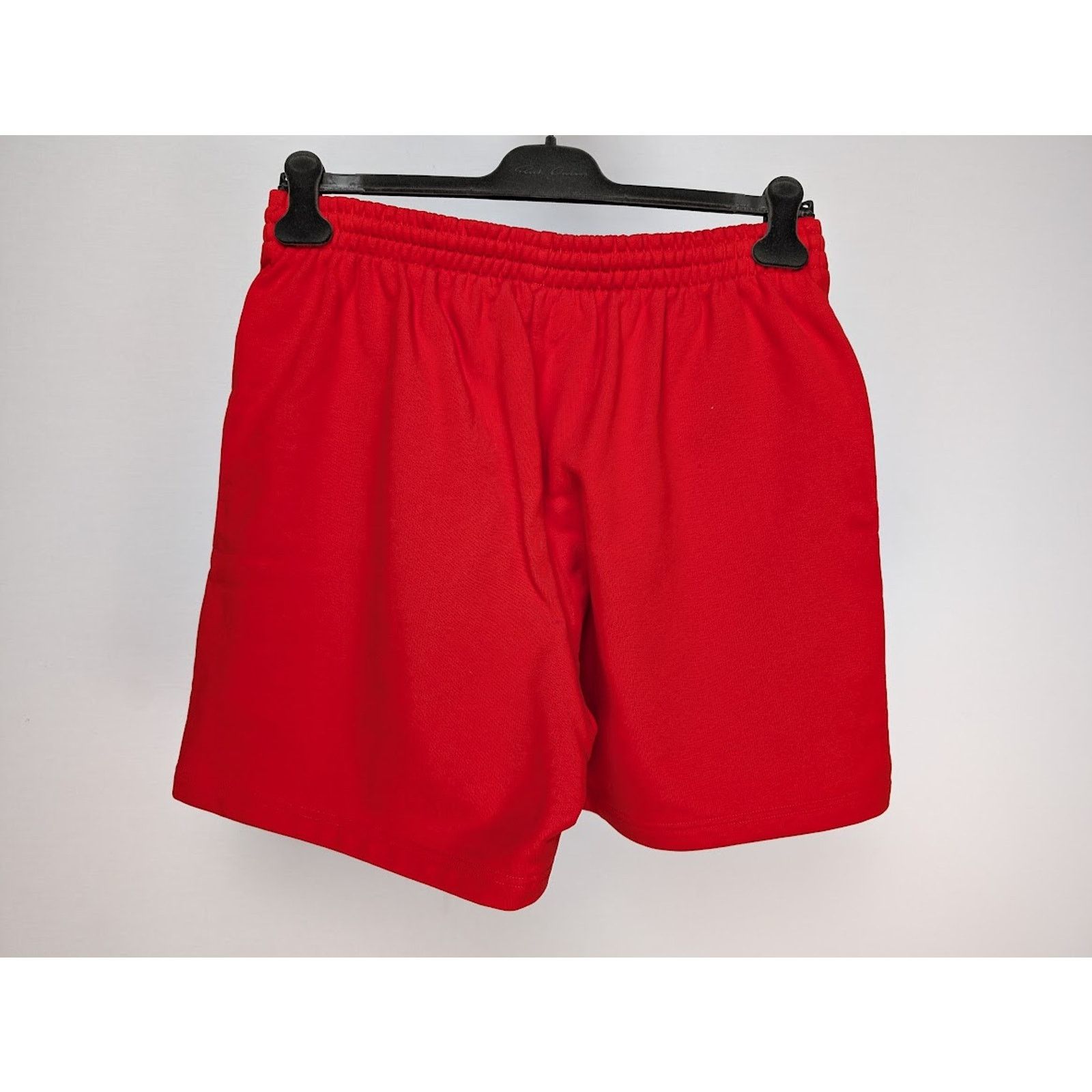 Balenciaga o1rshd1 Sweat Shorts in Bright Red S Size US 30 / EU 46 - 8 Thumbnail