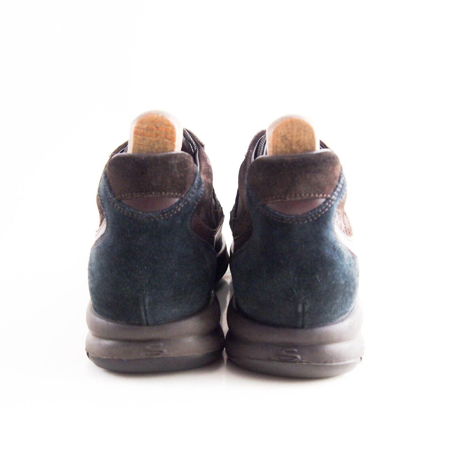 Santoni Santoni Low Top Sneakers Brown Leather Suede EU 42 US 9 Size US 9 / EU 42 - 5 Thumbnail