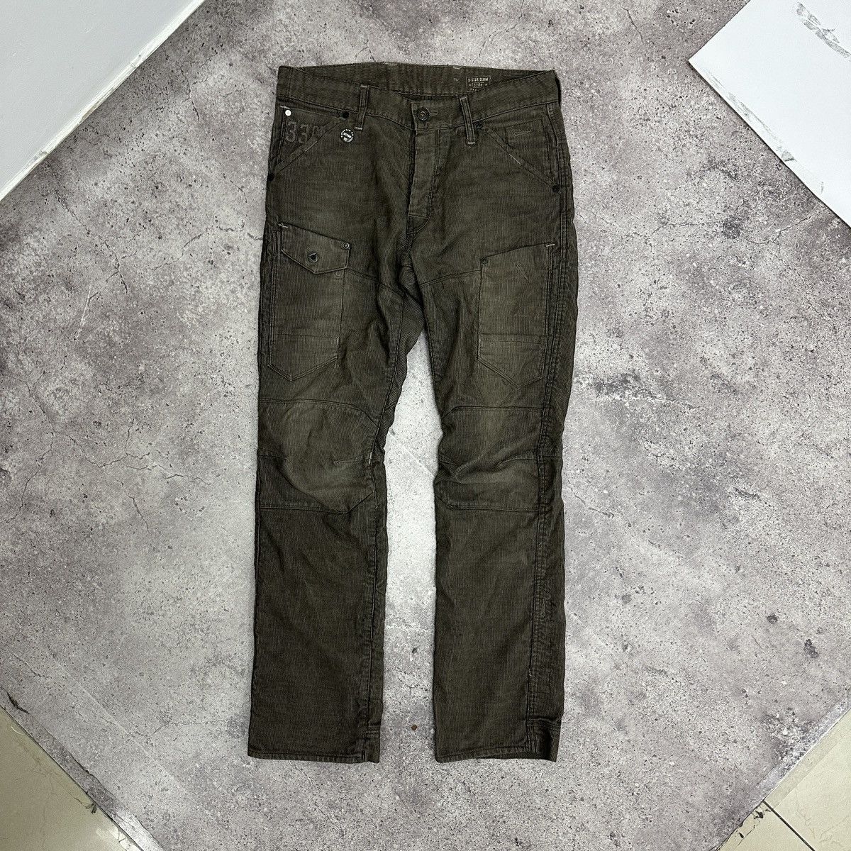 G-Star Vintage 00s GStar Raw washed Cargo pants japanese y2k og Size US 33 - 1 Thumbnail