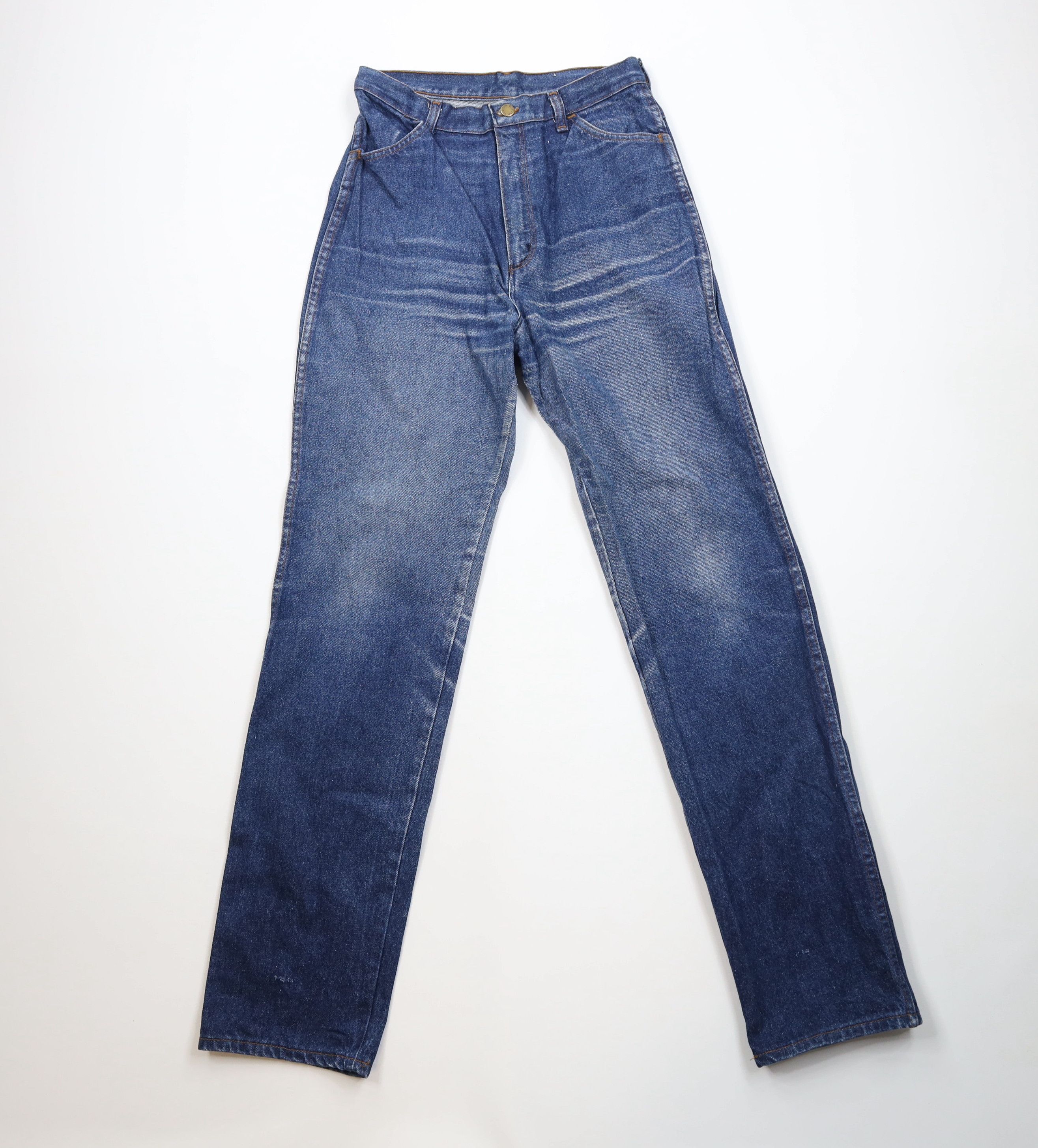 Vintage Vintage 80s 90s Streetwear Straight Leg Denim Jeans Blue USA Size 34" / US 12 / IT 48 - 1 Thumbnail