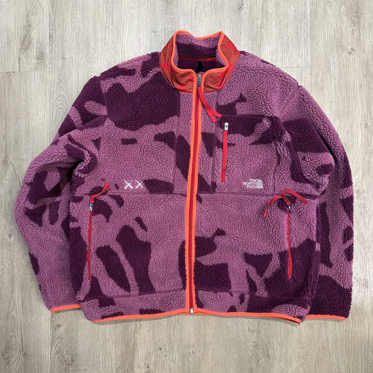 Kaws × The North Face Kaws x The North Face Free Ride Fleece Jacket Pamplona XL Size US XL / EU 56 / 4 - 1 Thumbnail
