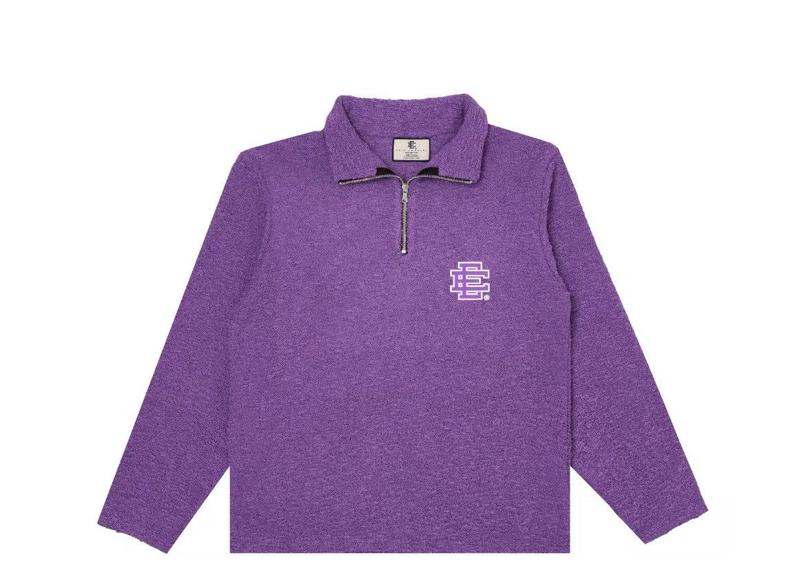 Eric Emanuel Eric Emanuel EE purple Boucle quarter zip XXL Size US XXL / EU 58 / 5 - 1 Thumbnail