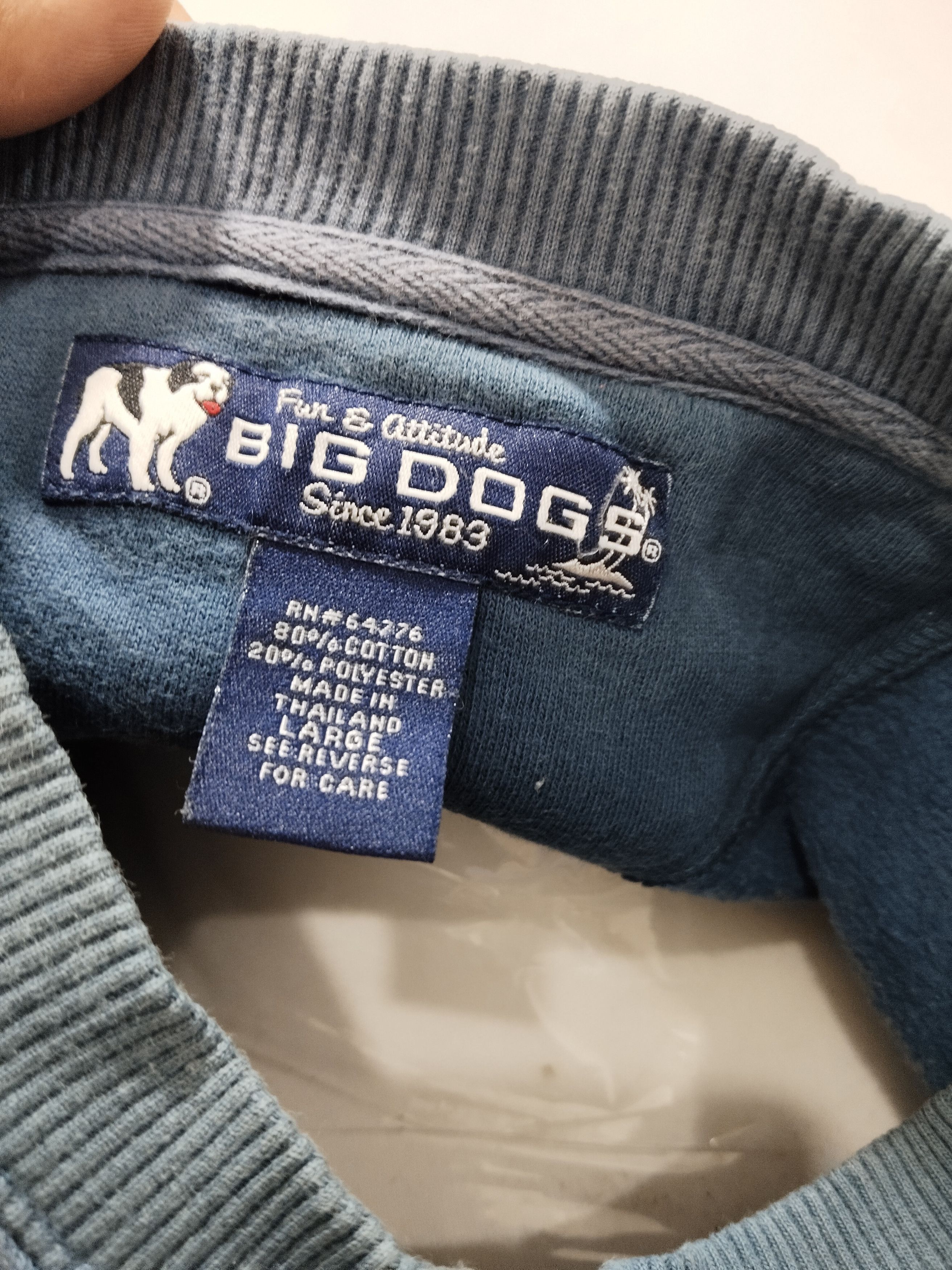 Nike × THE H.W.DOG&CO. × Vintage Vintage Nike Just Do it X Big Dog Big Logo Sweatshirt Size US XL / EU 56 / 4 - 5 Thumbnail