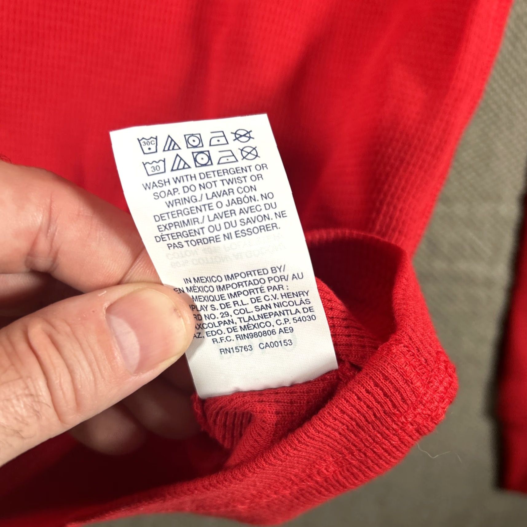 Polo Ralph Lauren VINTAGE Polo Ralph Lauren Pullover Sweater Crew Neck Mens M Red Sleepwear Size US M / EU 48-50 / 2 - 7 Thumbnail
