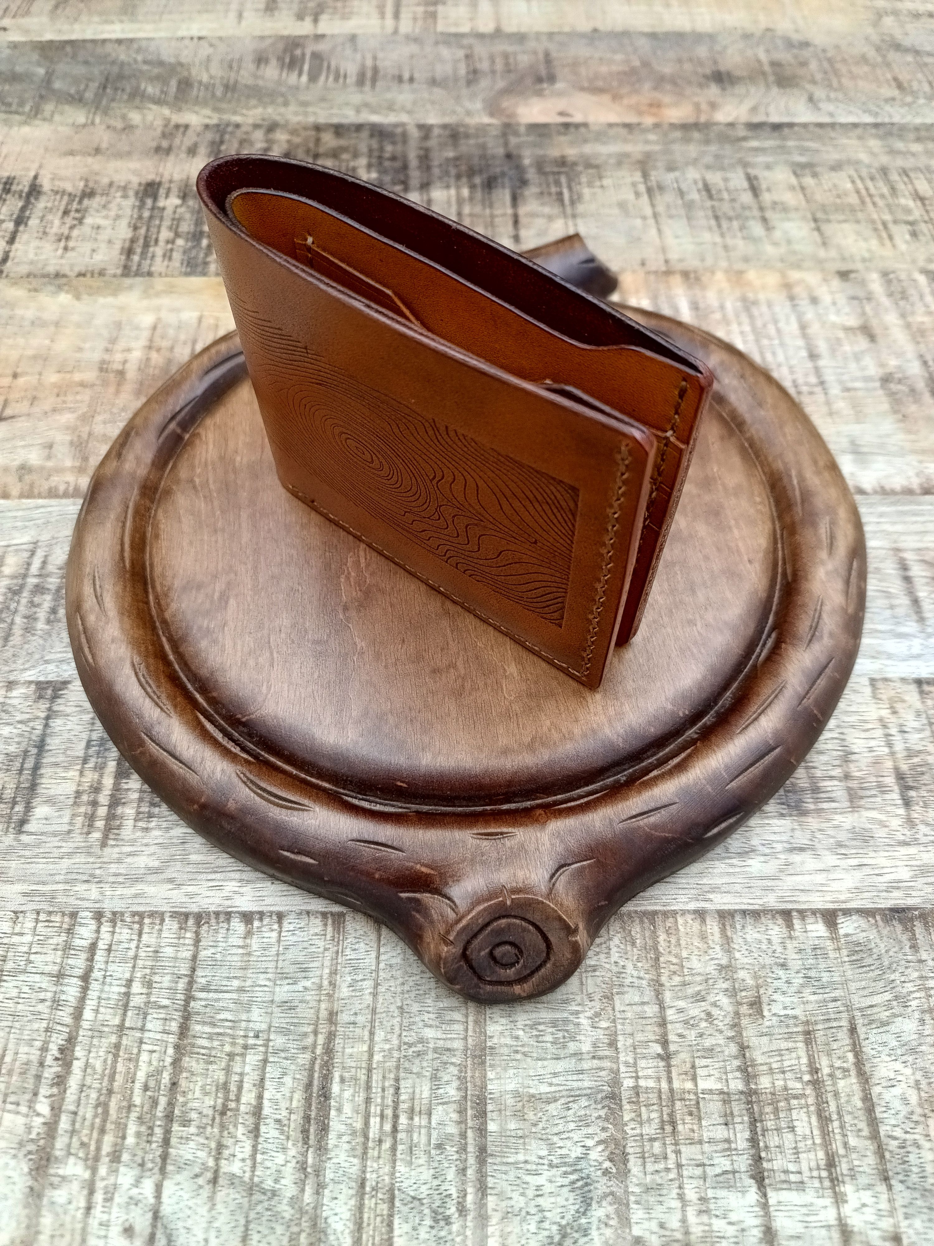 Other Handmade top grain leather wallet cardholder Size ONE SIZE - 7 Thumbnail