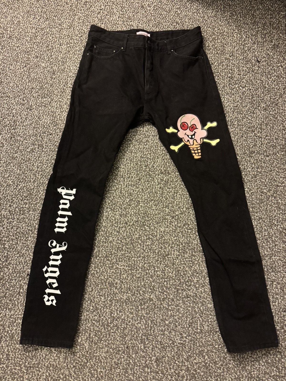Icecream × Palm Angels Palm angles x Ice Cream Jeans Size US 31 - 1 Thumbnail