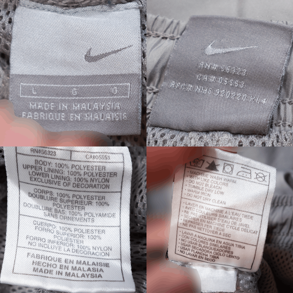 Nike 90S Swoosh Logo Sport Pants Size US 34 / EU 50 - 7 Thumbnail