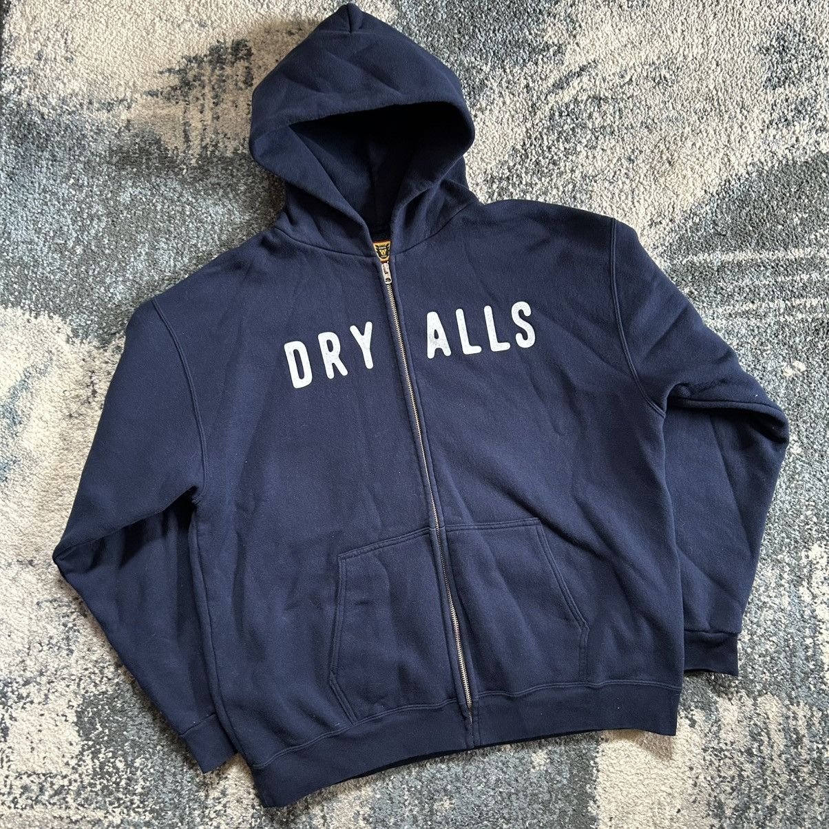 Human Made 2018 NAVY BLUE HM DRY ALLS ZiP UP HOODiE SWEATSHiRT iNDiGO Size US XXL / EU 58 / 5 - 23 Thumbnail