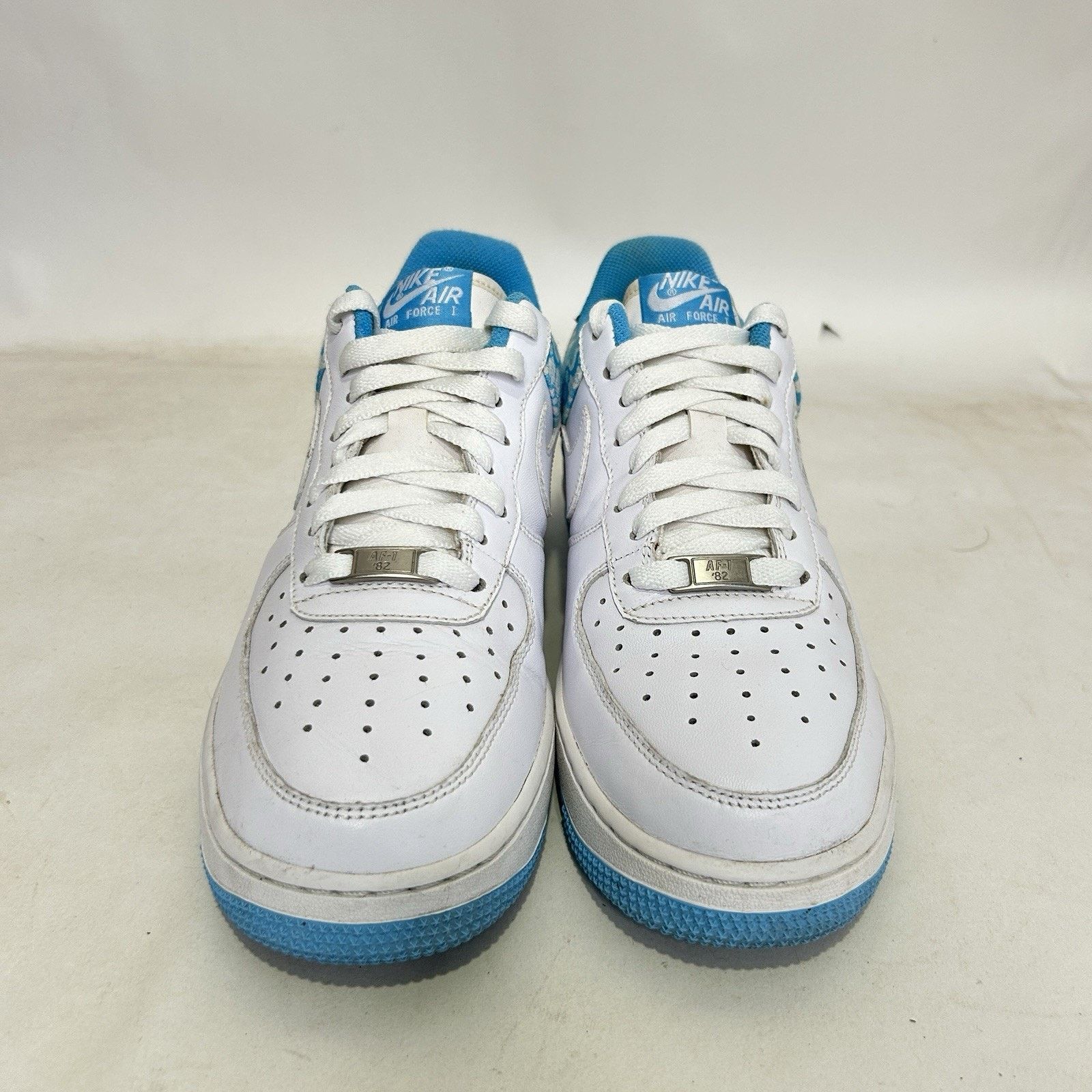 Nike Nike Air Force 1 '07 Flowers WMNS “White Light Blue Floral” Size US 9 / IT 39 - 2 Thumbnail