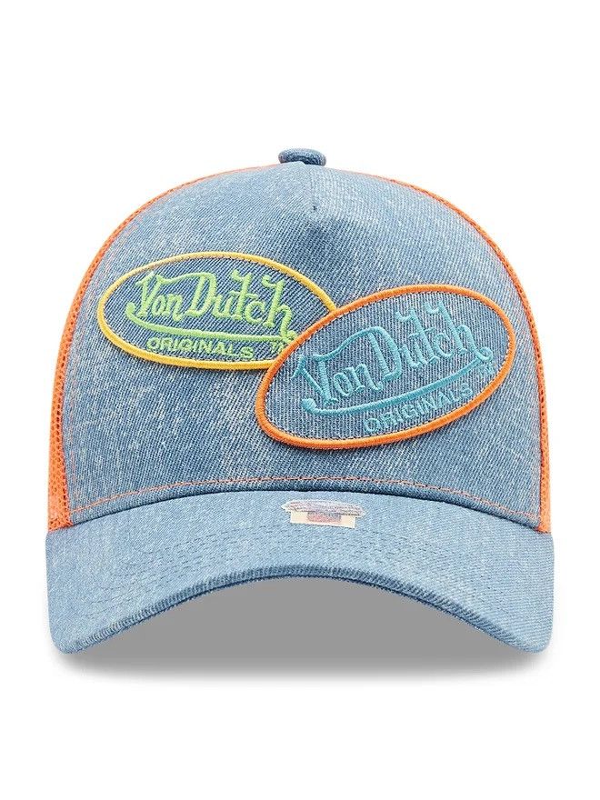 Von Dutch Von Dutch y2k trucker cap hat summer dope Size ONE SIZE - 2 Thumbnail