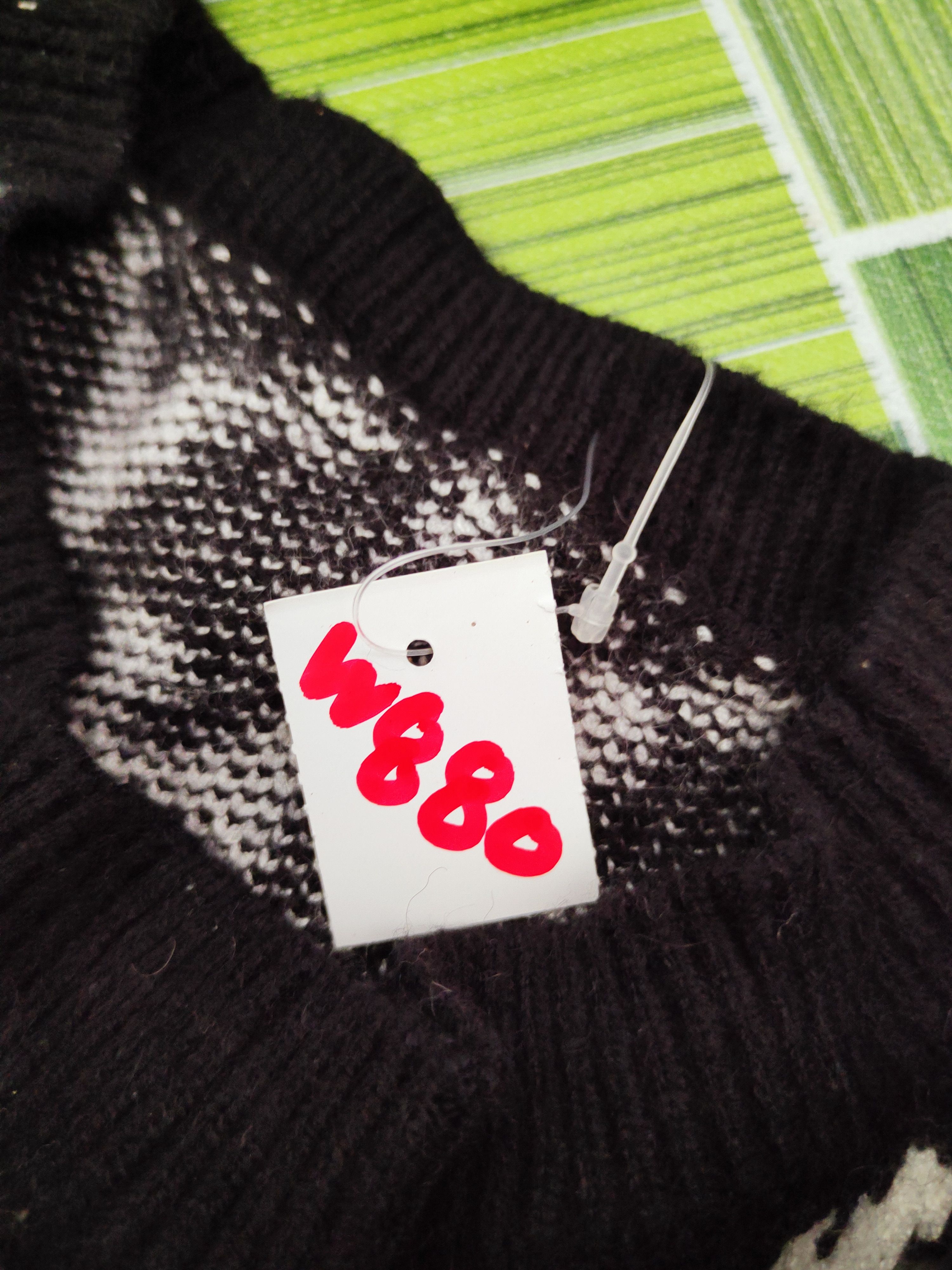 Homespun Knitwear × I Love NY × New York Yankees Japanese Brand Black White NY Knitwear Sweatshirts #W880 Size M / US 6-8 / IT 42-44 - 11 Thumbnail