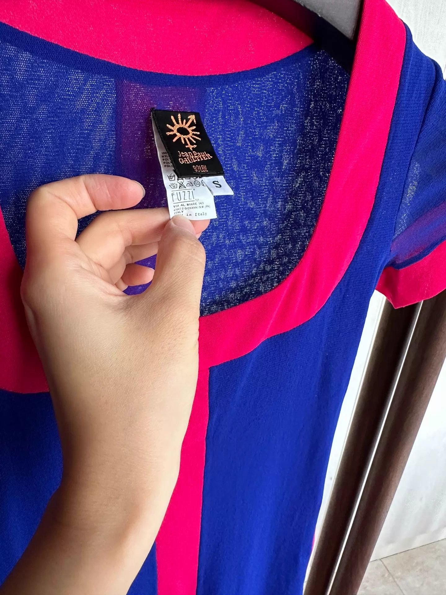 Jean Paul Gaultier Jean Paul Gaultier Geometric Color Block Dress S Size S / US 4 / IT 40 - 5 Thumbnail