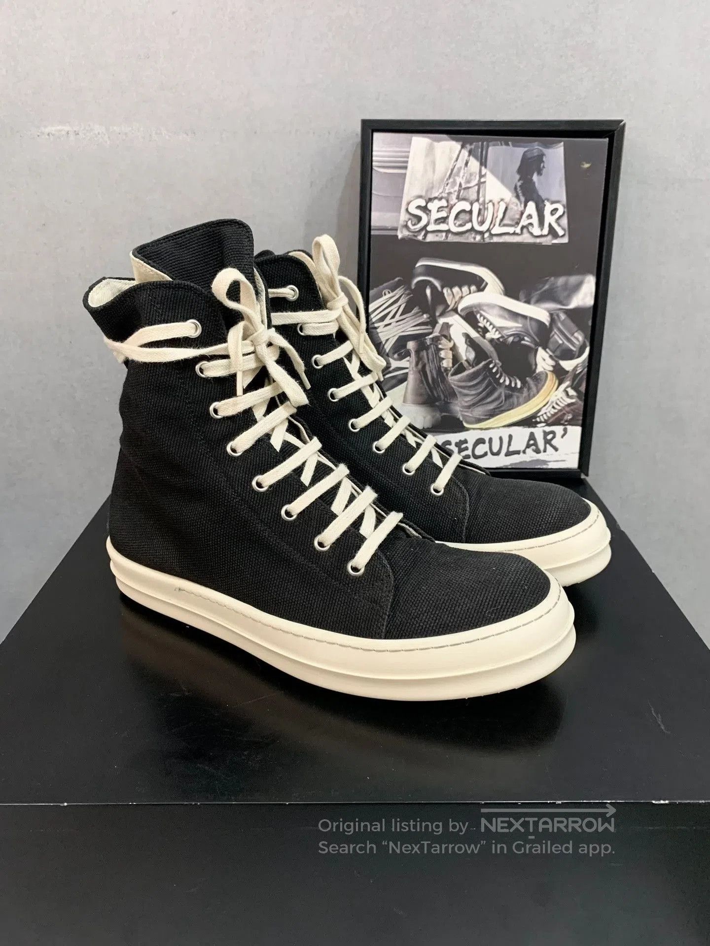 Rick Owens Rick Owens High. Size US 8 / EU 41 - 2 Thumbnail