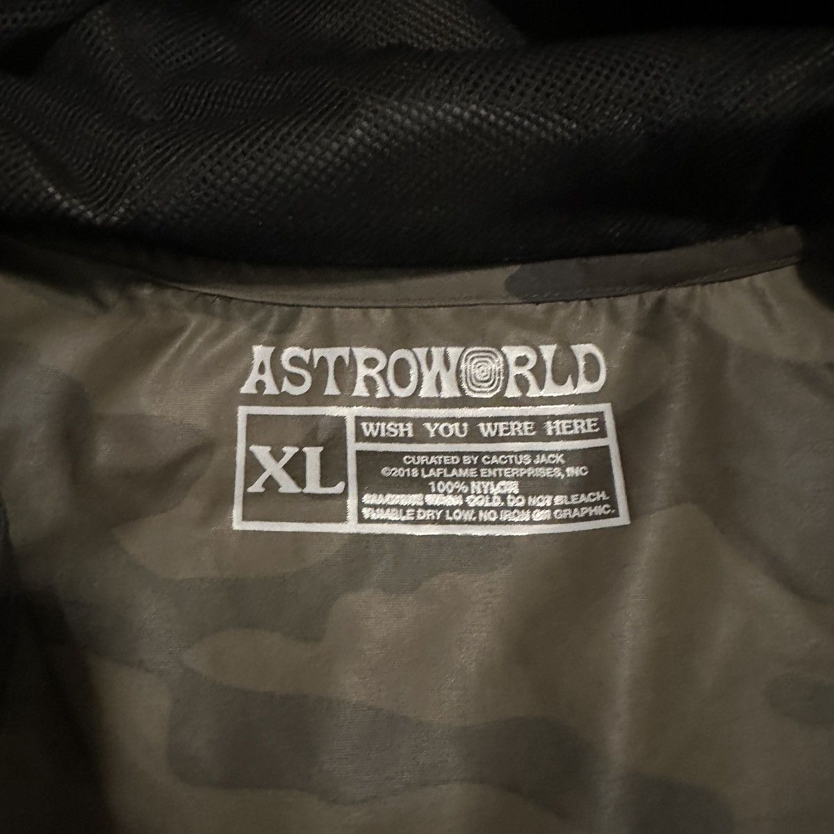 Travis Scott Travis Scott Atsroworld Tour Camo Anorak “No Bystanders” Size US XL / EU 56 / 4 - 6 Thumbnail