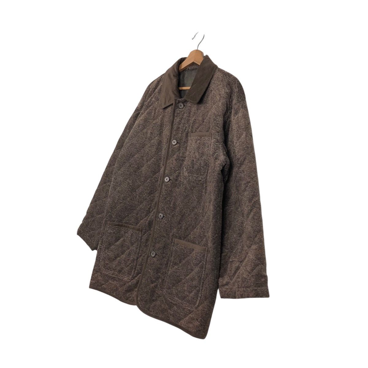 Designer × Japanese Brand × Vintage 📌Vintage Button Quilted Jacket Barbe Rini Issey Miyake Size US M / EU 48-50 / 2 - 3 Thumbnail