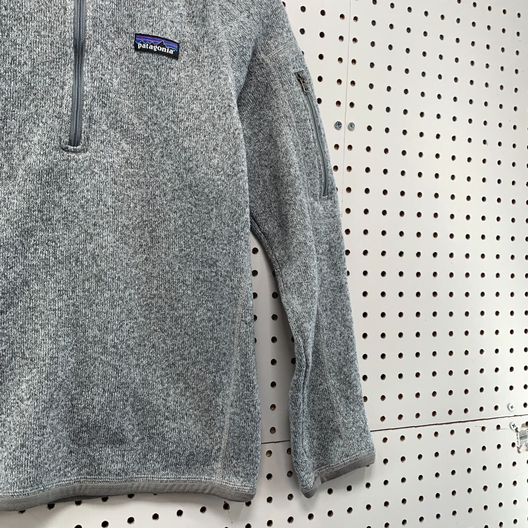 Patagonia Patagonia Better Sweater Gray Womens Small Zipper Pockets Fleece 17x23.5 Size S / US 4 / IT 40 - 4 Thumbnail