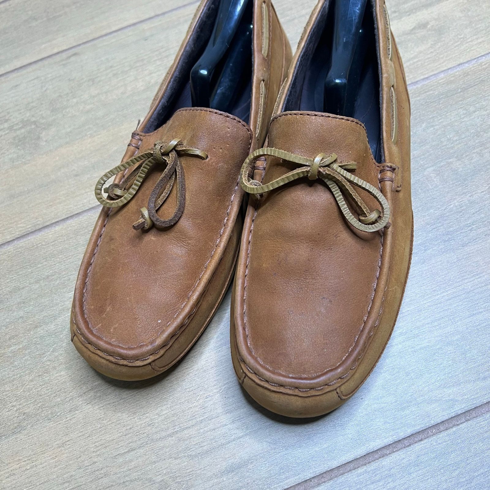 Ugg UGG Slippers Mens 10 Loafers Chester Brown Leather Slip On Size US 10 / EU 43 - 4 Thumbnail