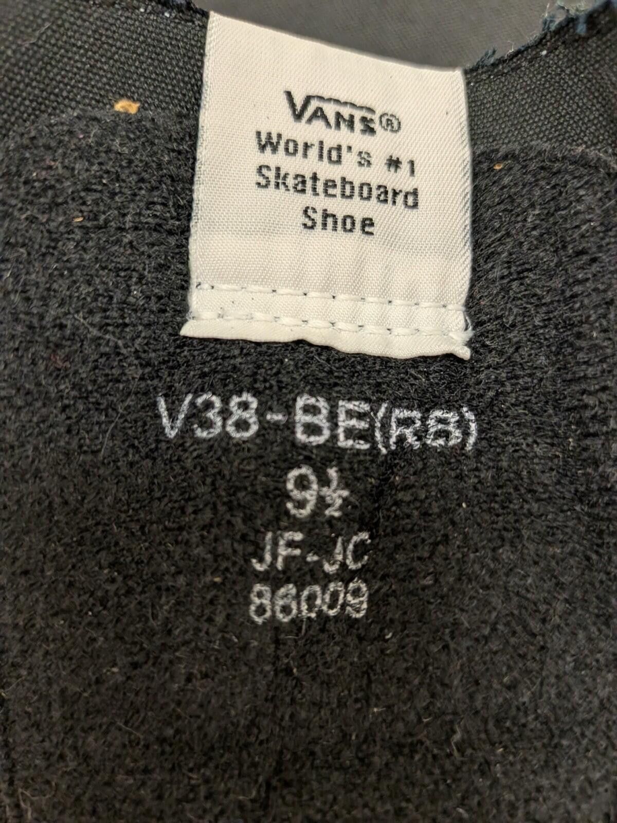 Vans Vans Sk8-Hi V38 BE(RB) Black US9.5 Size US 9.5 / EU 42-43 - 11 Thumbnail