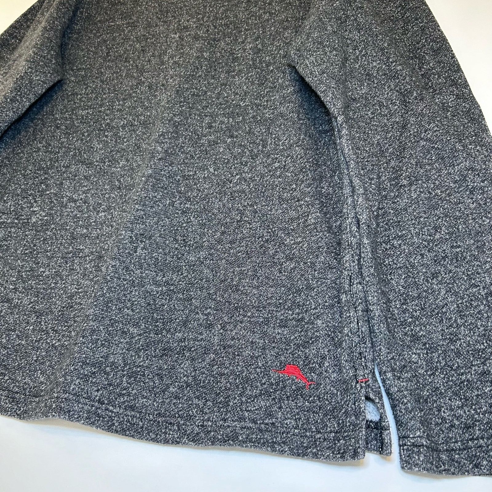 Tommy Bahama Tommy Bahama Sweater Pullover Men's Large Gray Terry Knit Size US L / EU 52-54 / 3 - 3 Thumbnail
