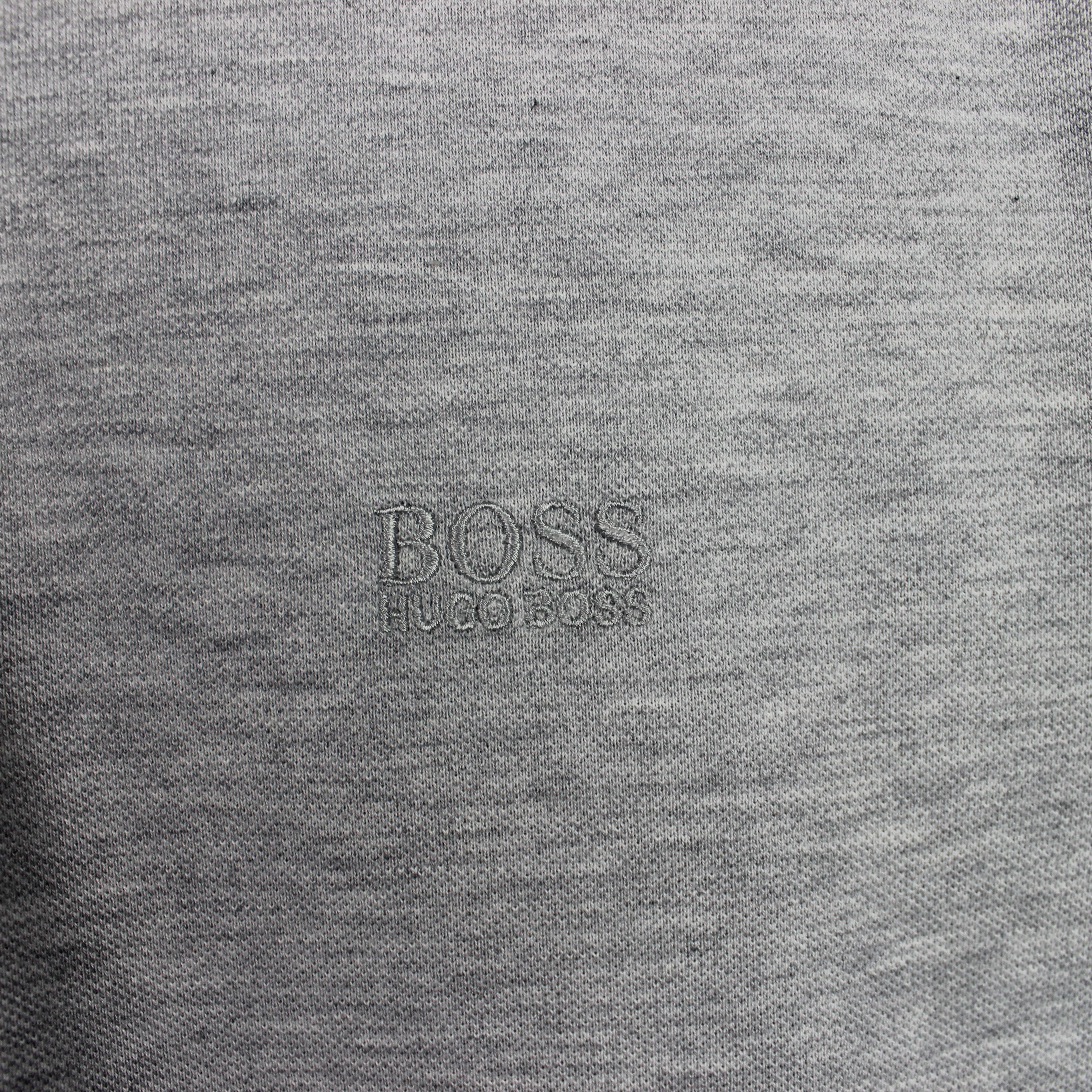 Hugo Boss Hugo Boss polo shirt men cotton gray M L Size US L / EU 52-54 / 3 - 5 Thumbnail