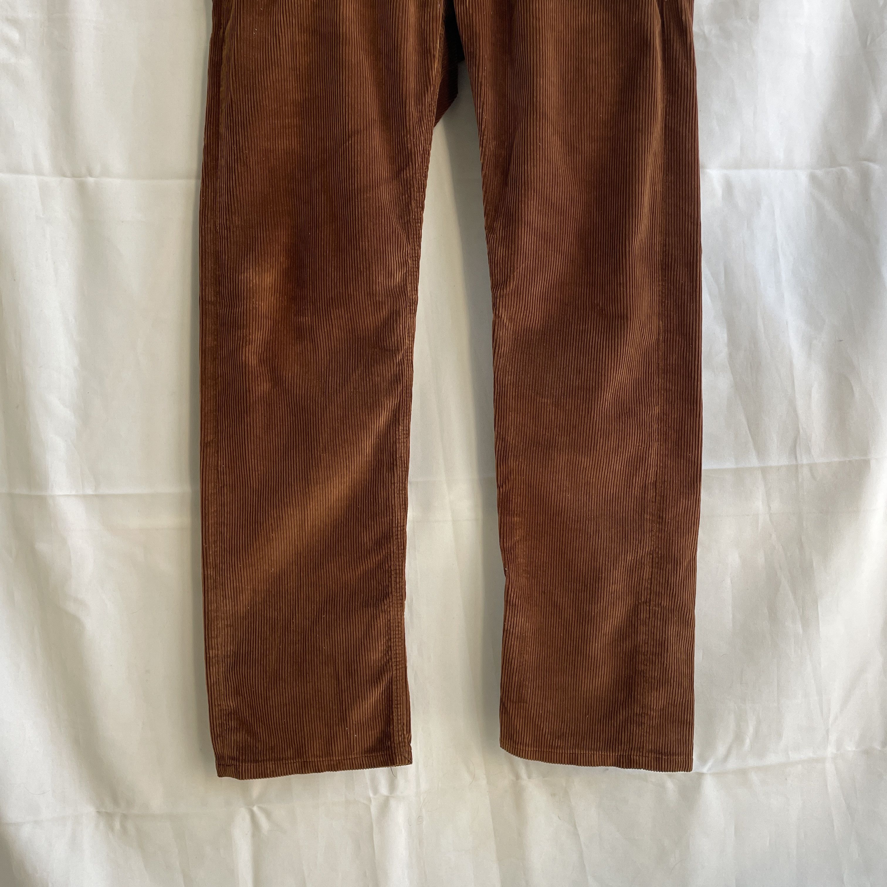Scarti-Lab Scarti Lab 101 SN814 Brown Corduroy Pants Size 33 Size US 33 - 6 Thumbnail