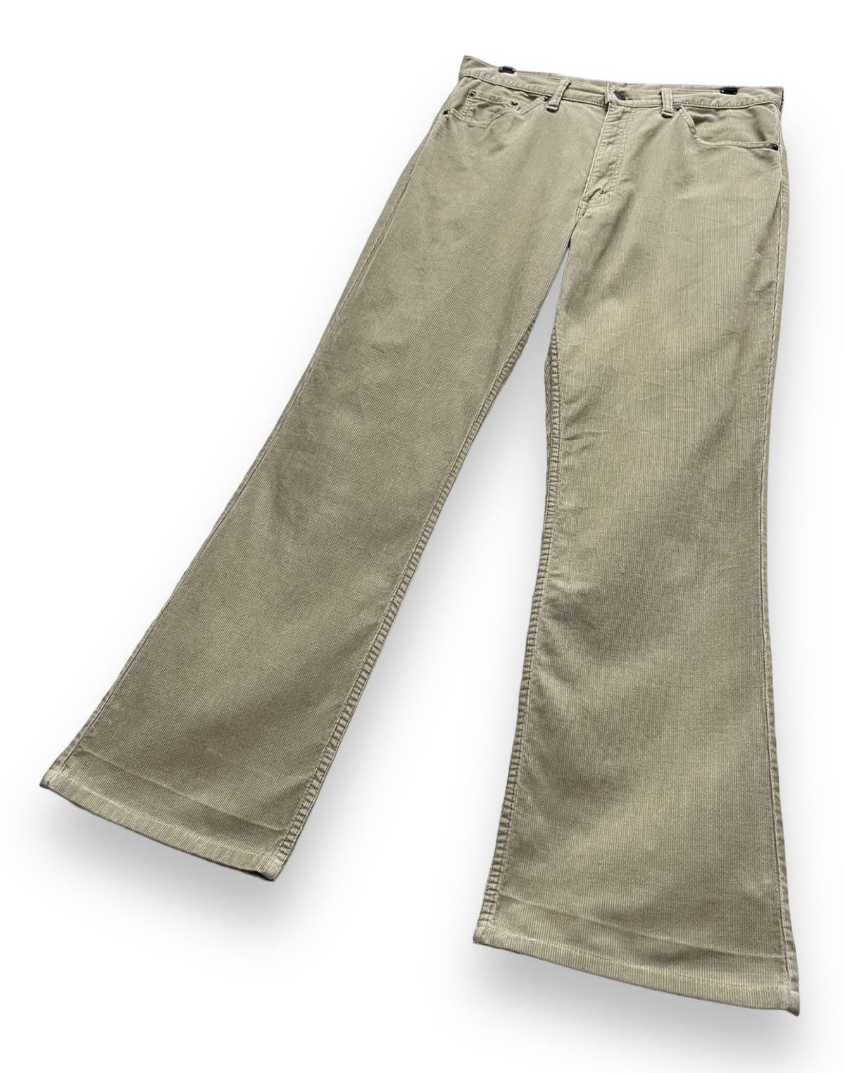 Levi's 💥VTG FLARE🔥90’s Levi’s 517 White Tab Japan Corduroy Pants Size US 32 / EU 48 - 3 Thumbnail