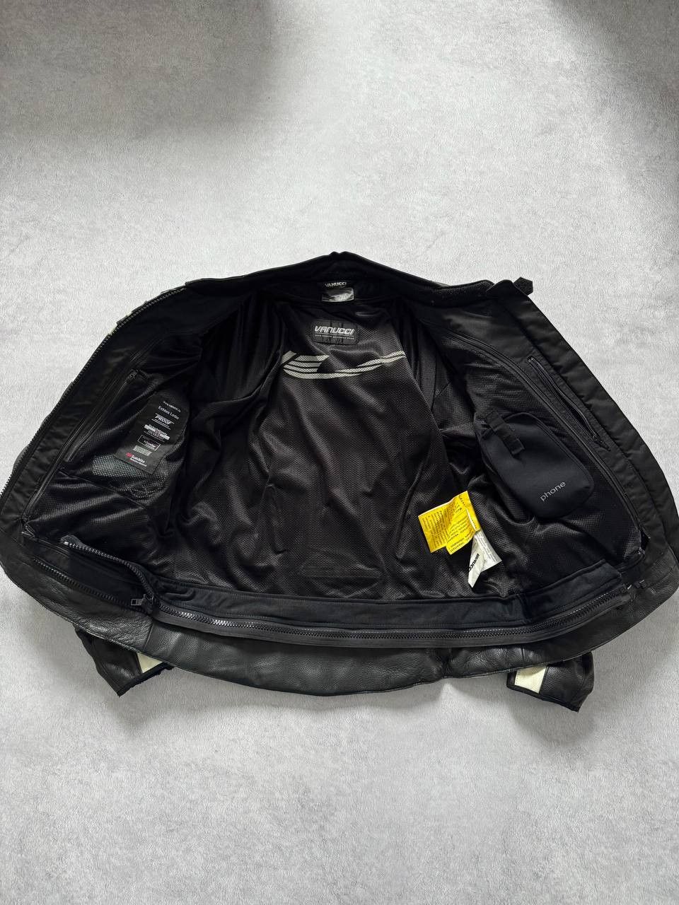 Other Vanucci Moto Racing Leather Jacket With Protectors Size US L / EU 52-54 / 3 - 11 Thumbnail