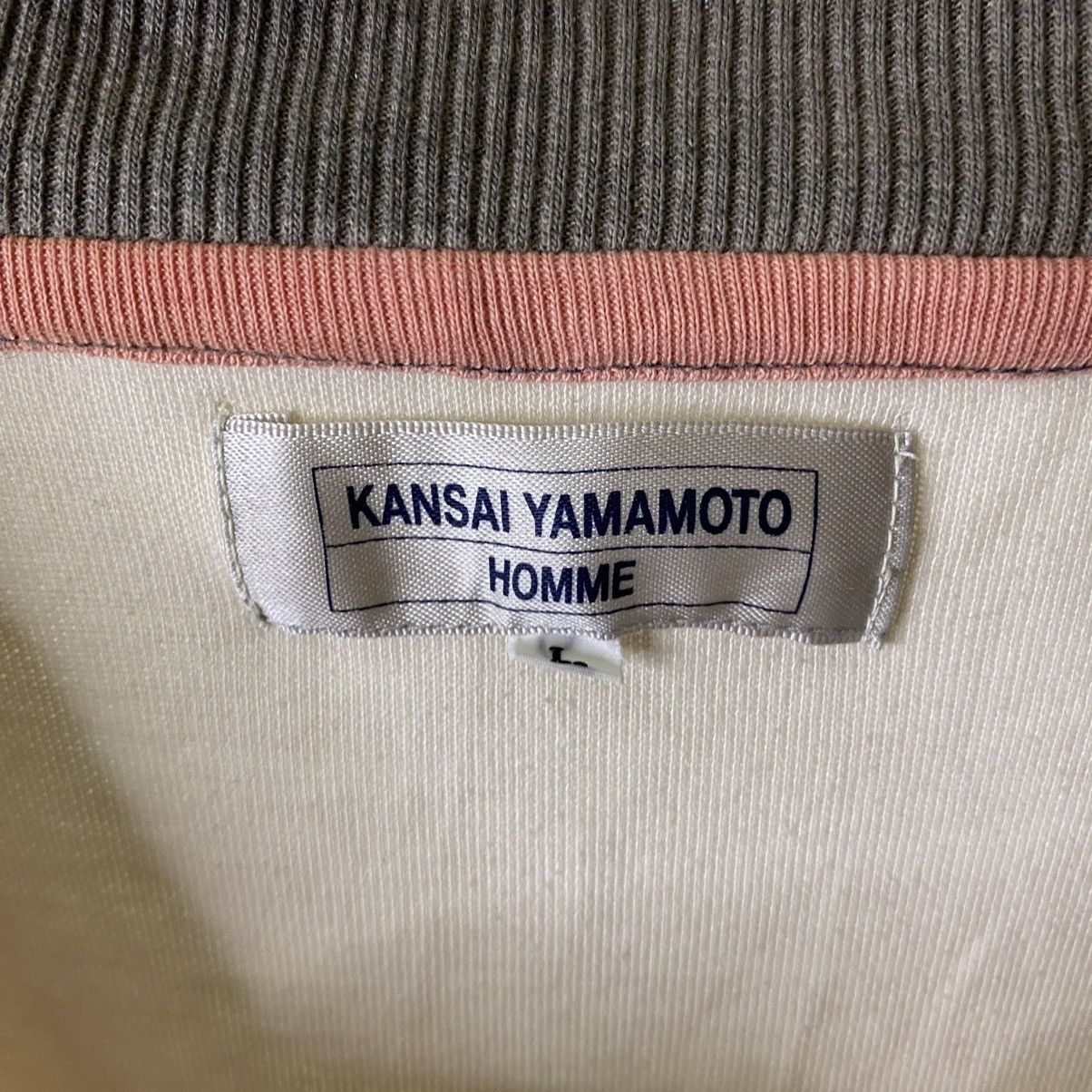 Kansai Yamamoto Kansai Yamamoto Homme KYH Embroidery Spell Out LS Tee Size US L / EU 52-54 / 3 - 3 Thumbnail