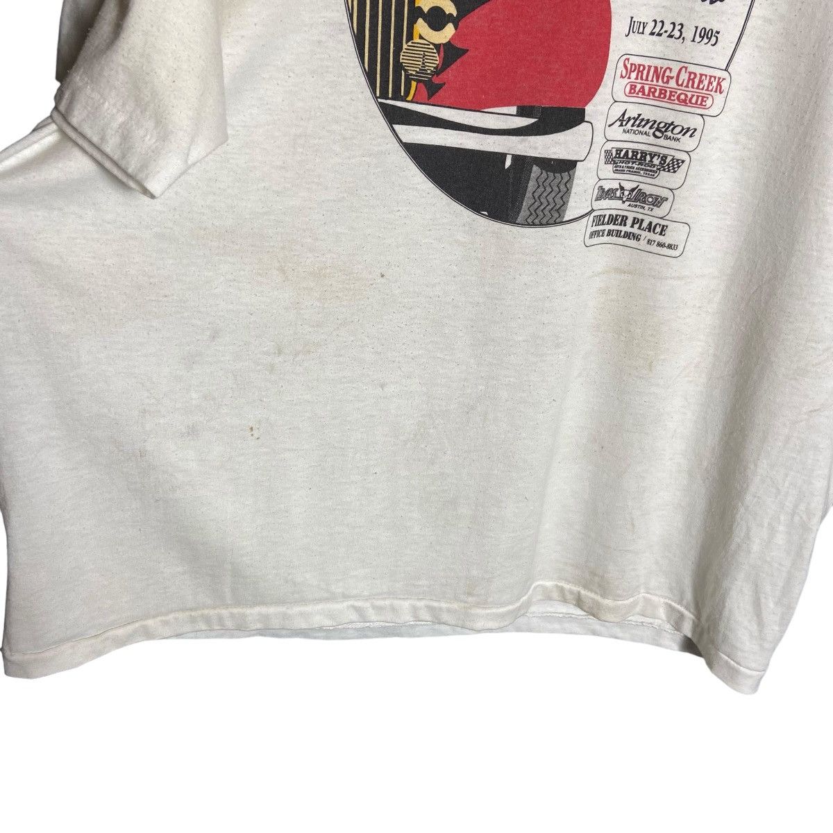 Band Tees × Vintage Vintage 90s Buz Post 92.75 KZPS The Classic Rock Station Tee Size US XL / EU 56 / 4 - 11 Thumbnail