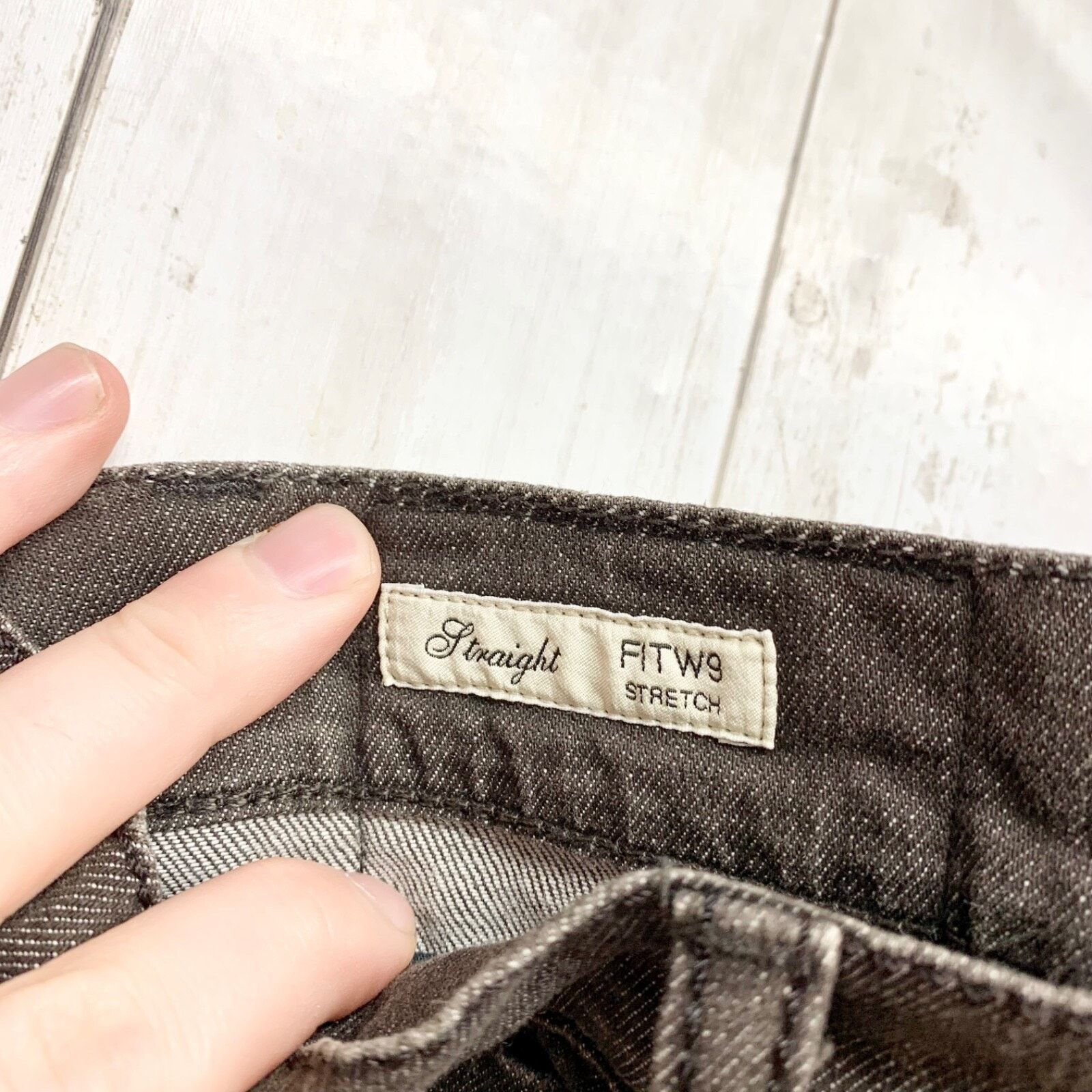 Weekend Max Mara Weekend Max Mara Pants Straight Fit W9 Stretch Jeans Black Size 29" - 7 Thumbnail