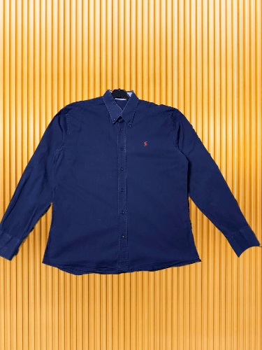 Polo Ralph Lauren × Vintage Vintage 90s Polo Ralph Lauren Collar Polo Shirt Large Size US L / EU 52-54 / 3 - 1 Thumbnail