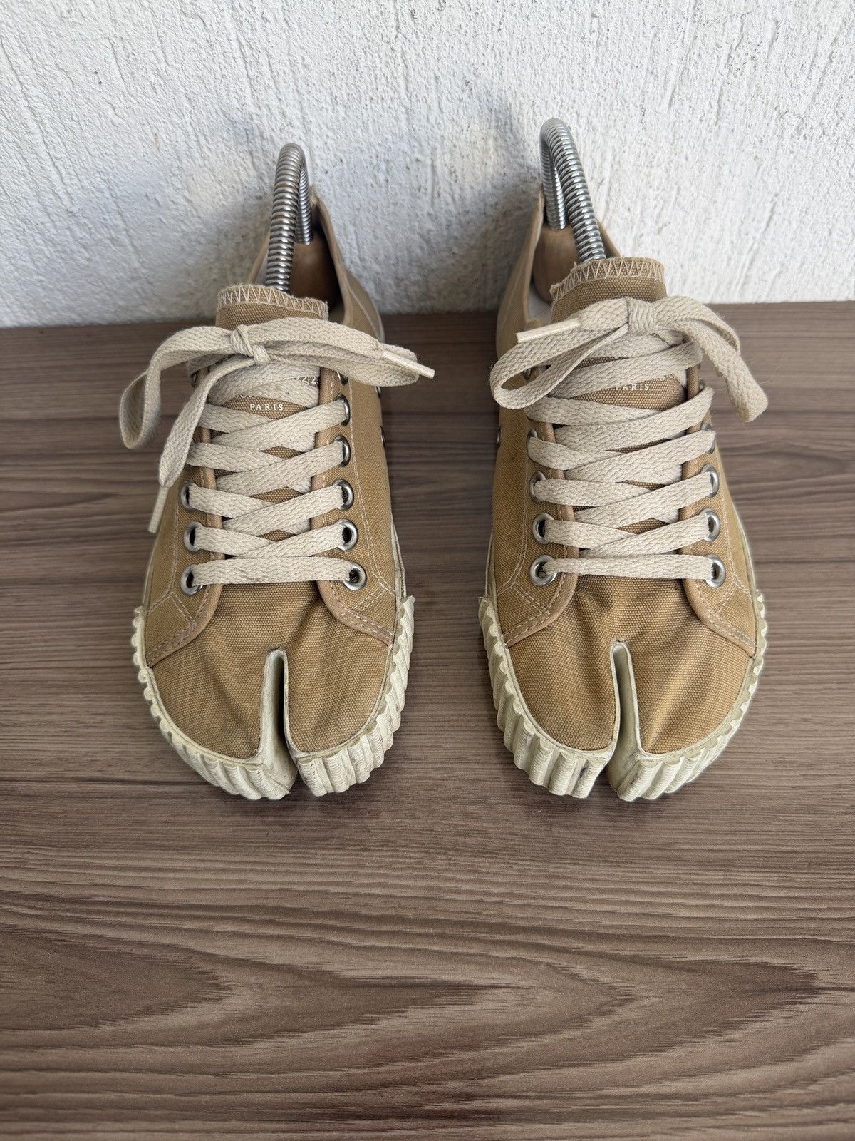Maison Margiela Tabi canvas sneakers Size US 5.5 / IT 35.5 - 3 Thumbnail