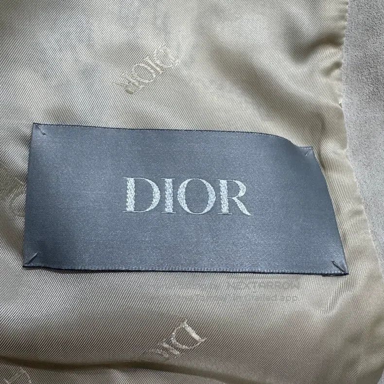 Dior Dior Show mermaid embroidered collarless suede jacket Size US L / EU 52-54 / 3 - 2 Thumbnail