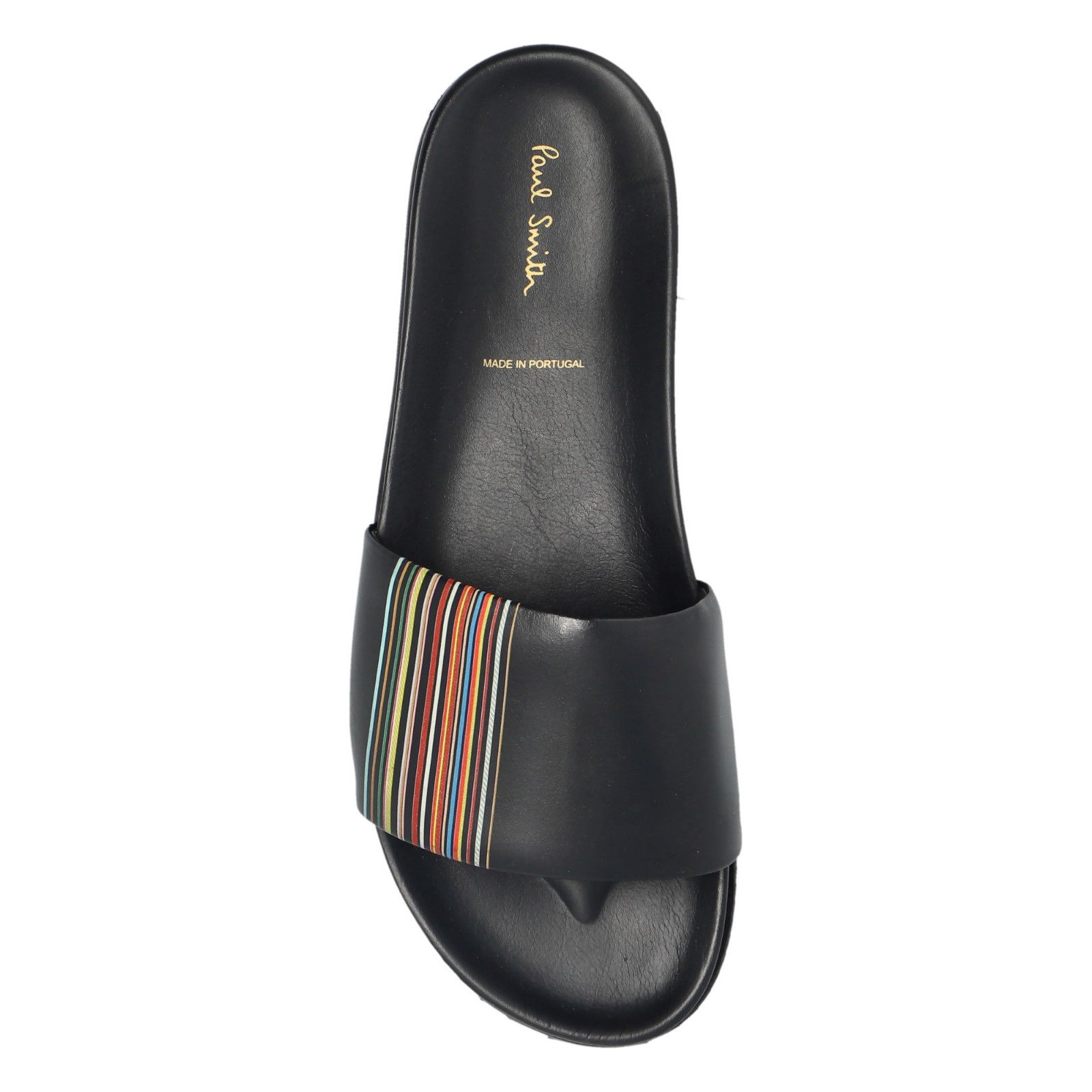 Paul Smith PAUL SMITH Black Leather Slides New & Authentic (Men's size Size US 8 / EU 41 - 4 Thumbnail