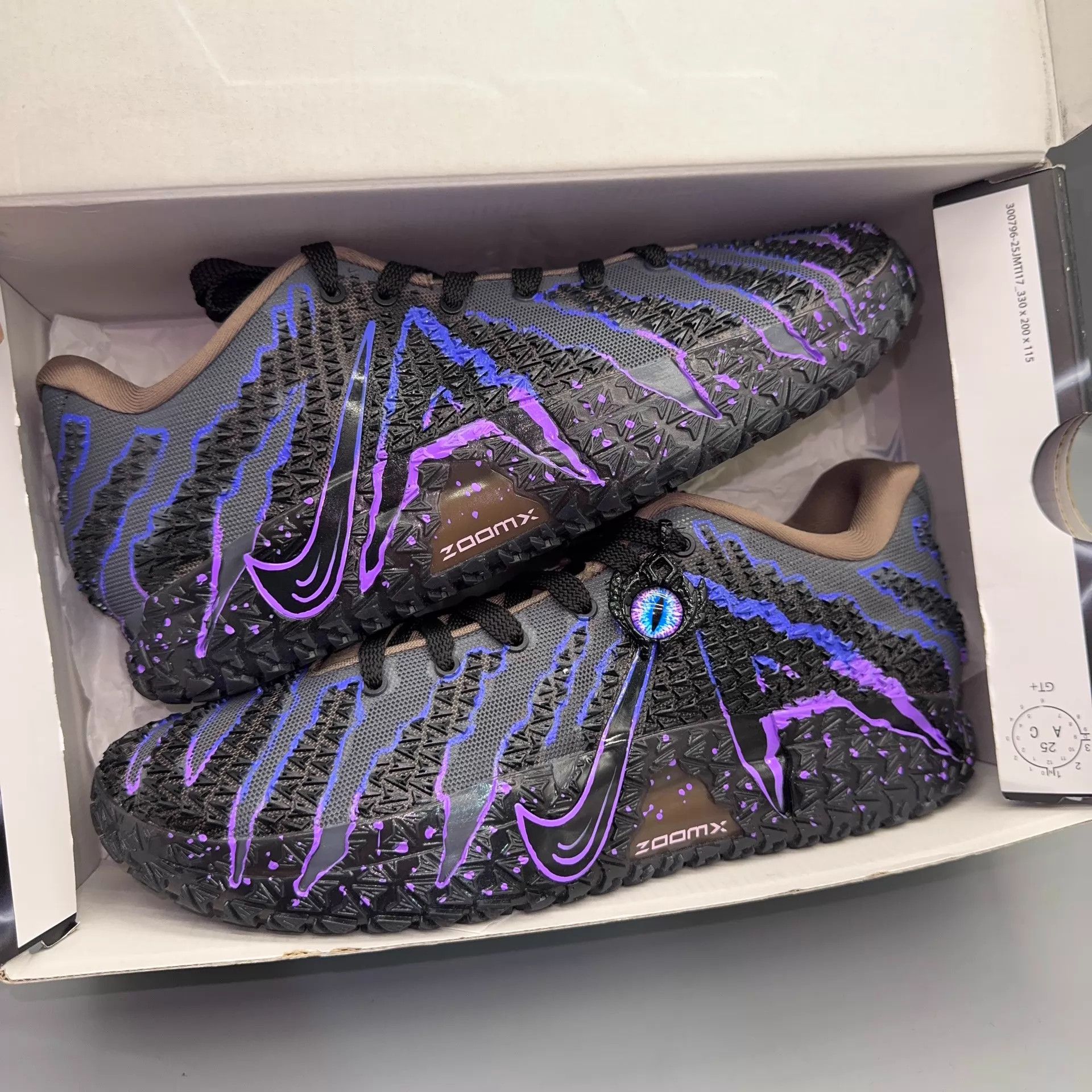 Nike Nike Ja3 Morant 3 Black Purple 44.5 Size US 10.5 / EU 43-44 - 5 Thumbnail