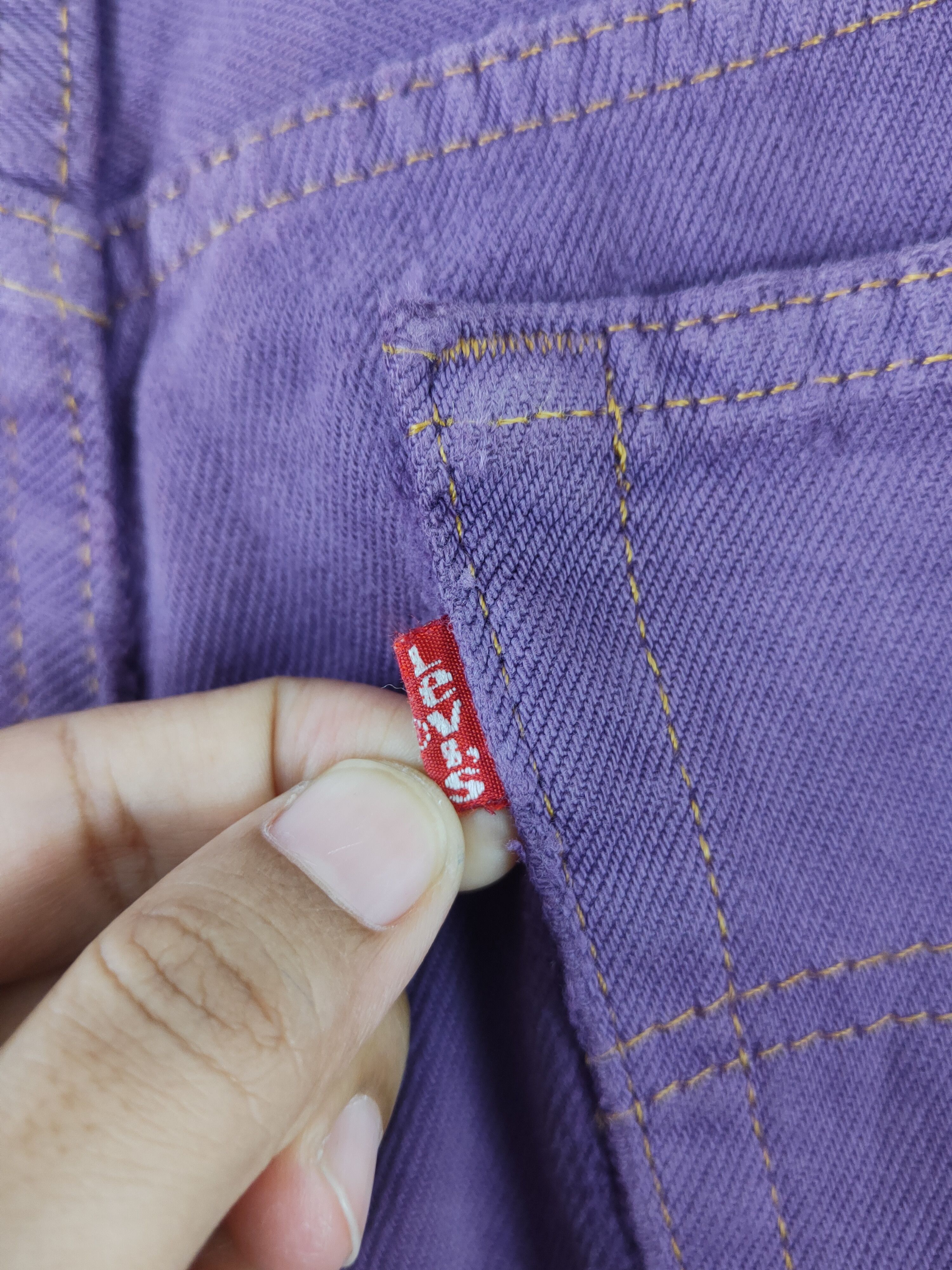 Levi's DL Levis multipocket reconstruct ripped Patched denim #W1870 Size US 32 / EU 48 - 10 Thumbnail