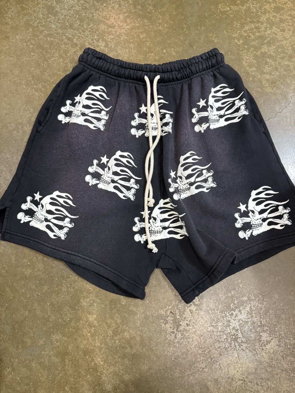 HELLSTAR Hellstar skull shorts | Grailed