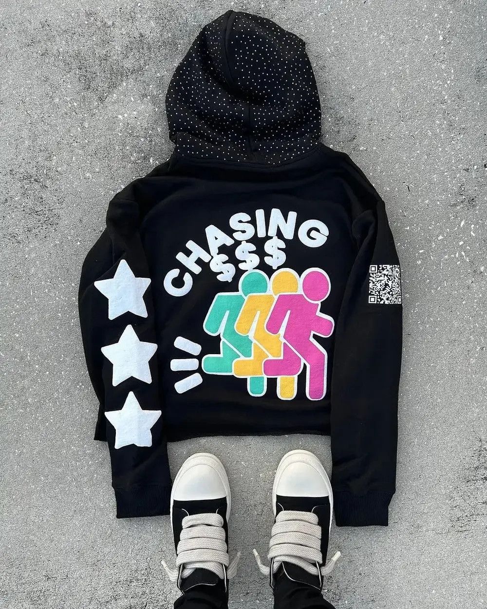 Japanese Brand Chassing Dollar Hoodie Size US XL / EU 56 / 4 - 3 Thumbnail
