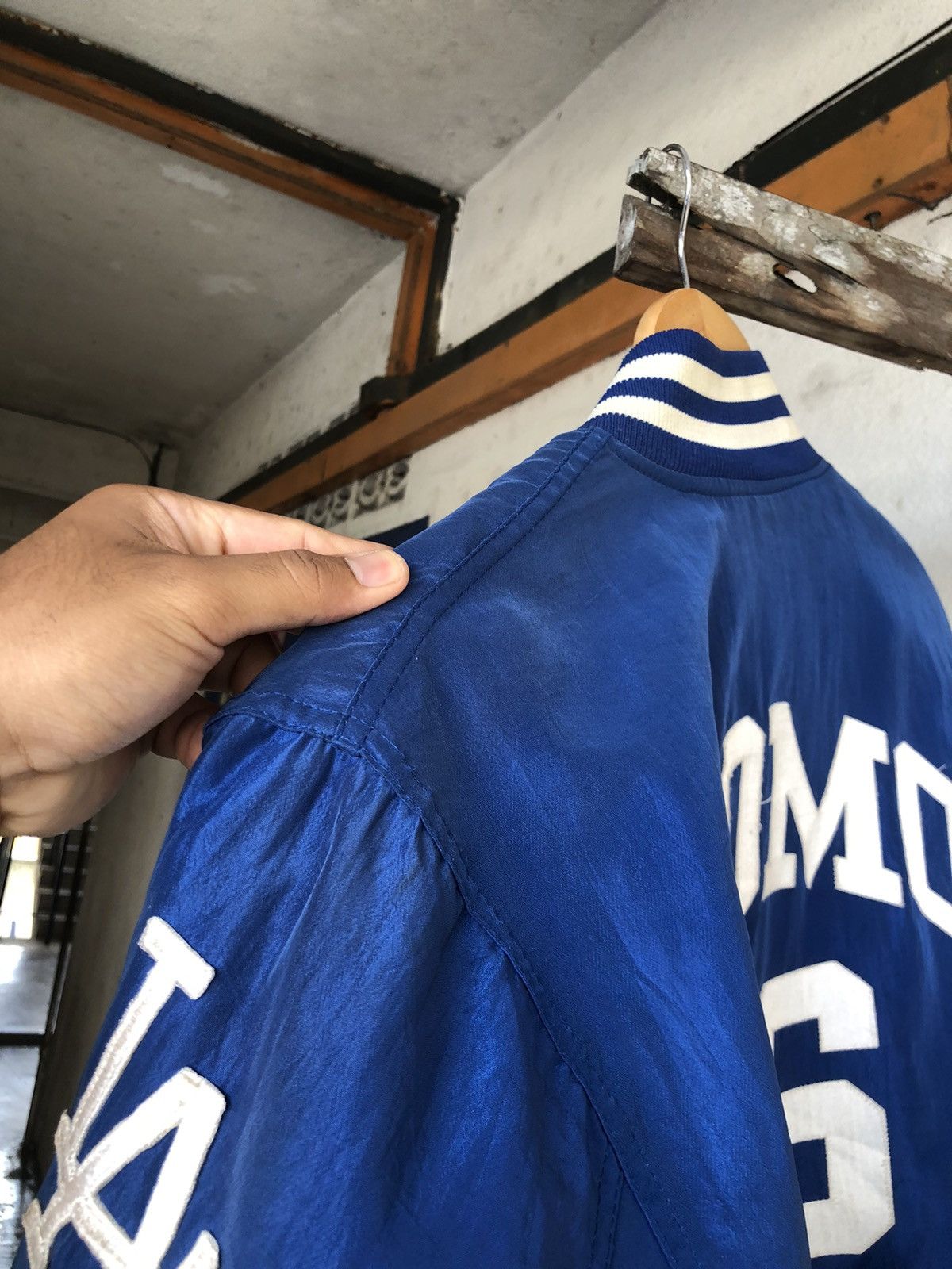Vintage 90s Dodgers MLB Nomo by Starter Bomber Jacket