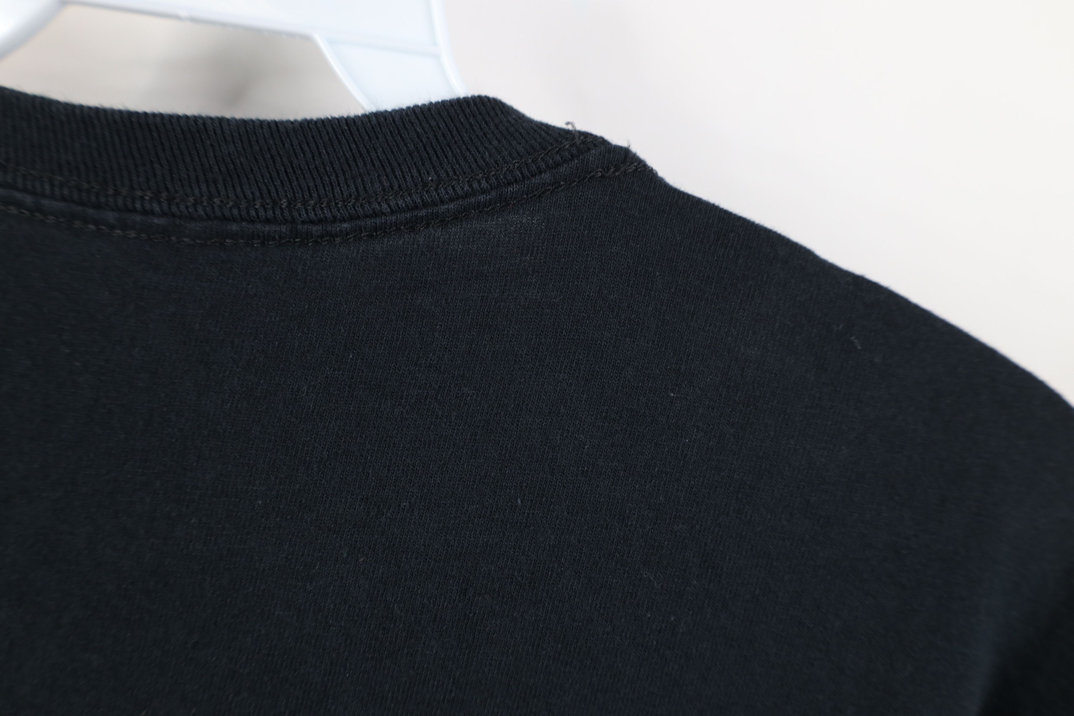 Vintage Vintage 90s Y2K Streetwear Cotton Long Sleeve T-Shirt Black Size US L / EU 52-54 / 3 - 10 Thumbnail