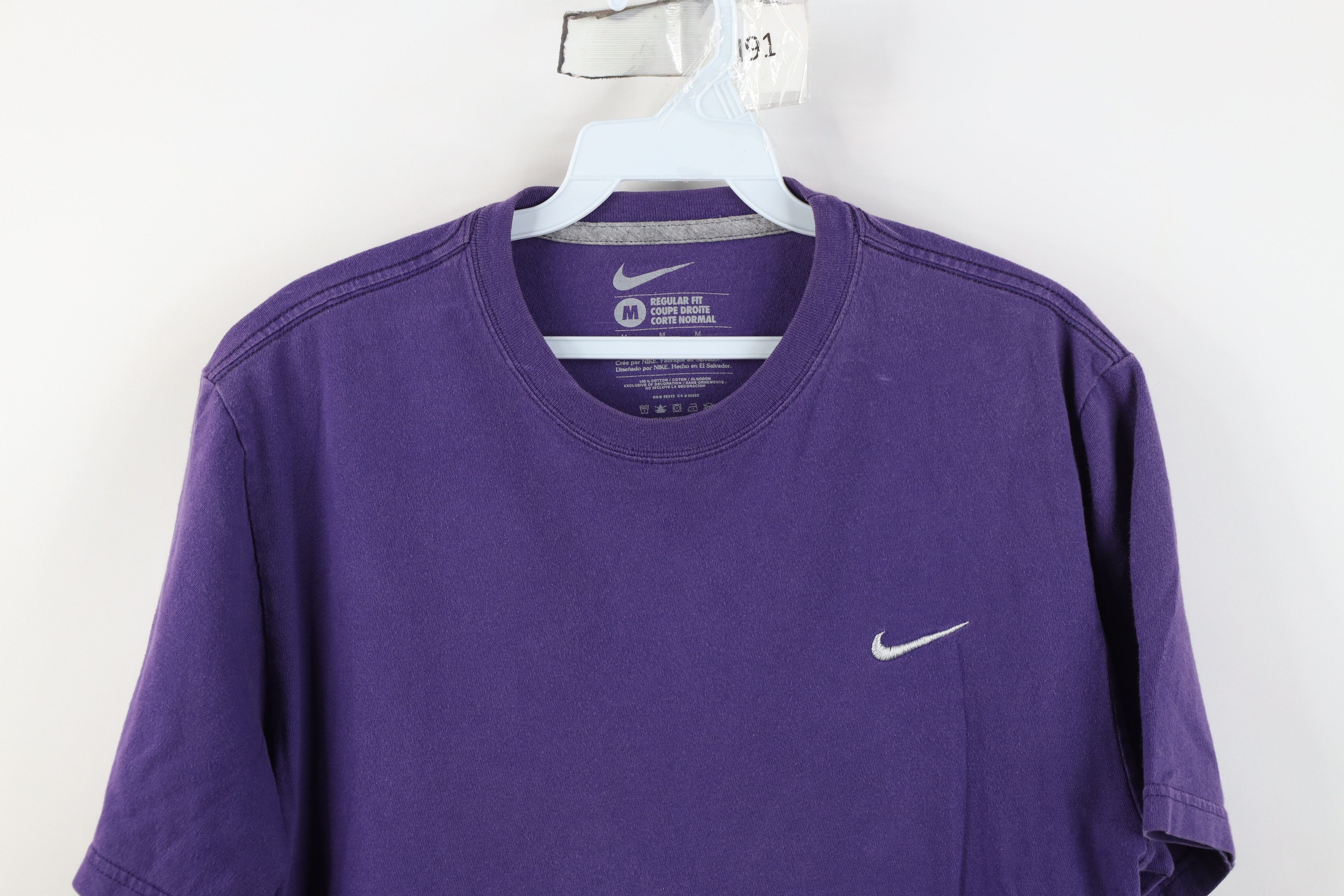 Nike Vintage Y2K Nike Scott Mini Swoosh Short Sleeve T-Shirt Size US M / EU 48-50 / 2 - 2 Thumbnail