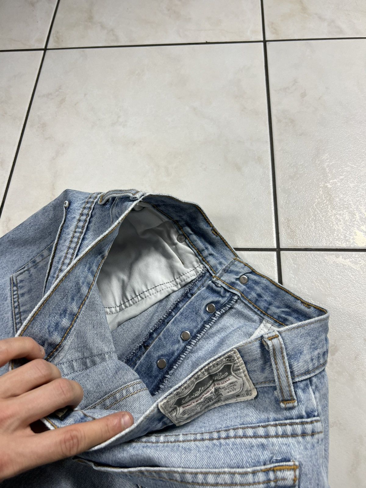 Levi's Vintage 90s Levi’s washed casual jeans y2k silver tab pants Size US 32 / EU 48 - 16 Thumbnail