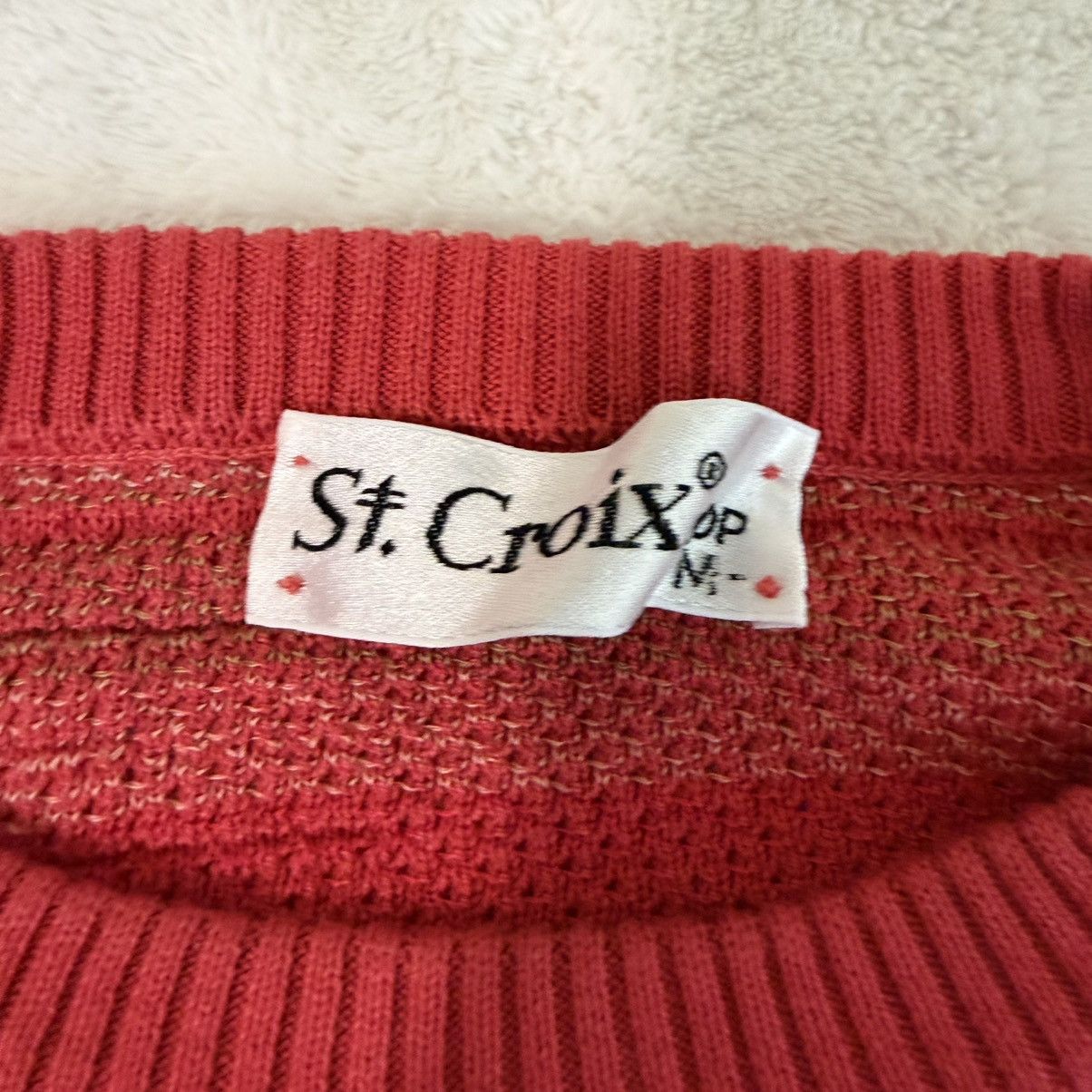 St. Croix Vintage Red St. Croix Crewneck Sweater Size US M / EU 48-50 / 2 - 3 Thumbnail