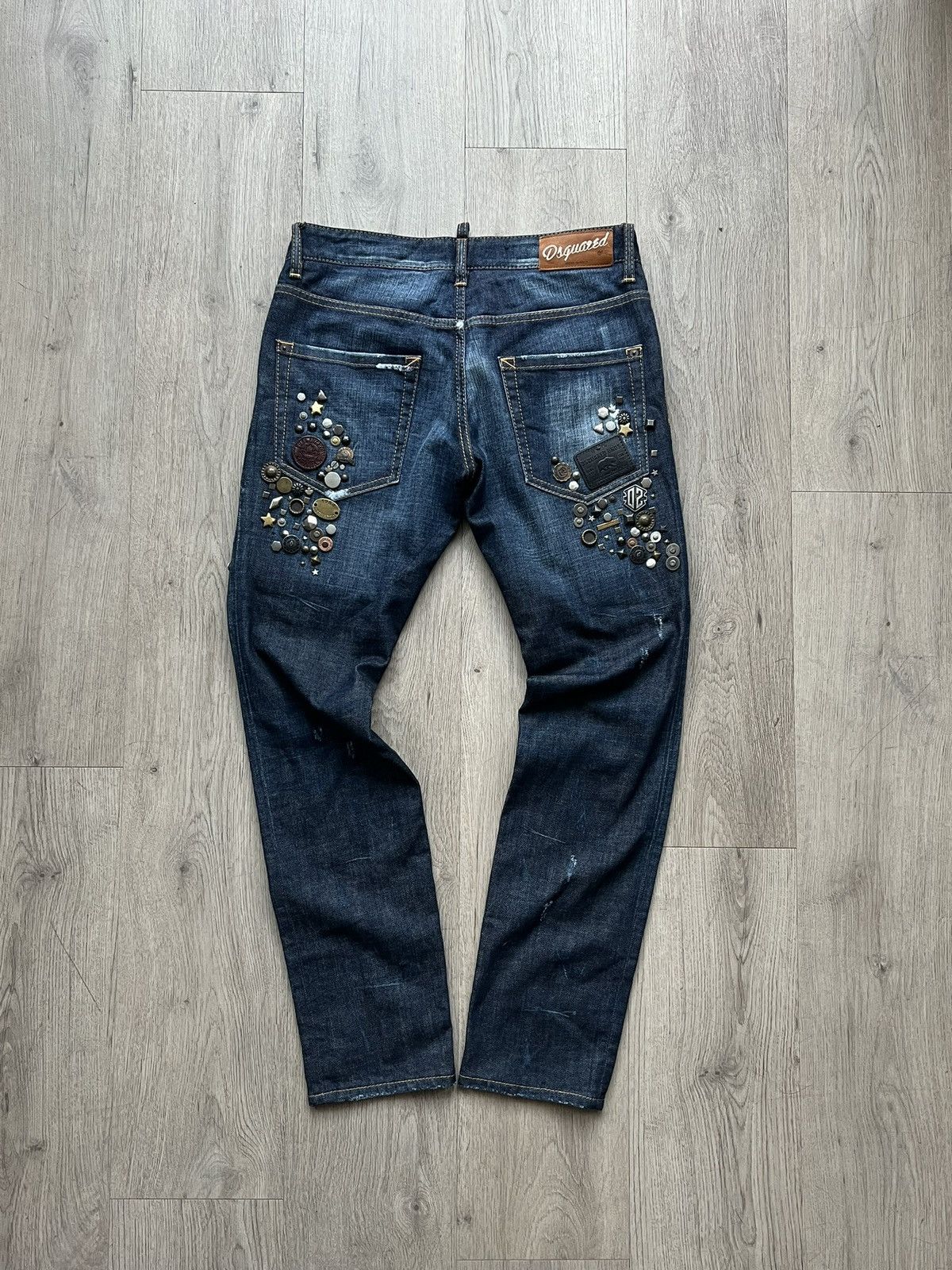 Dsquared2 Dsquared2 FW 12/13 pin studded jeans Size US 30 / EU 46 - 5 Thumbnail