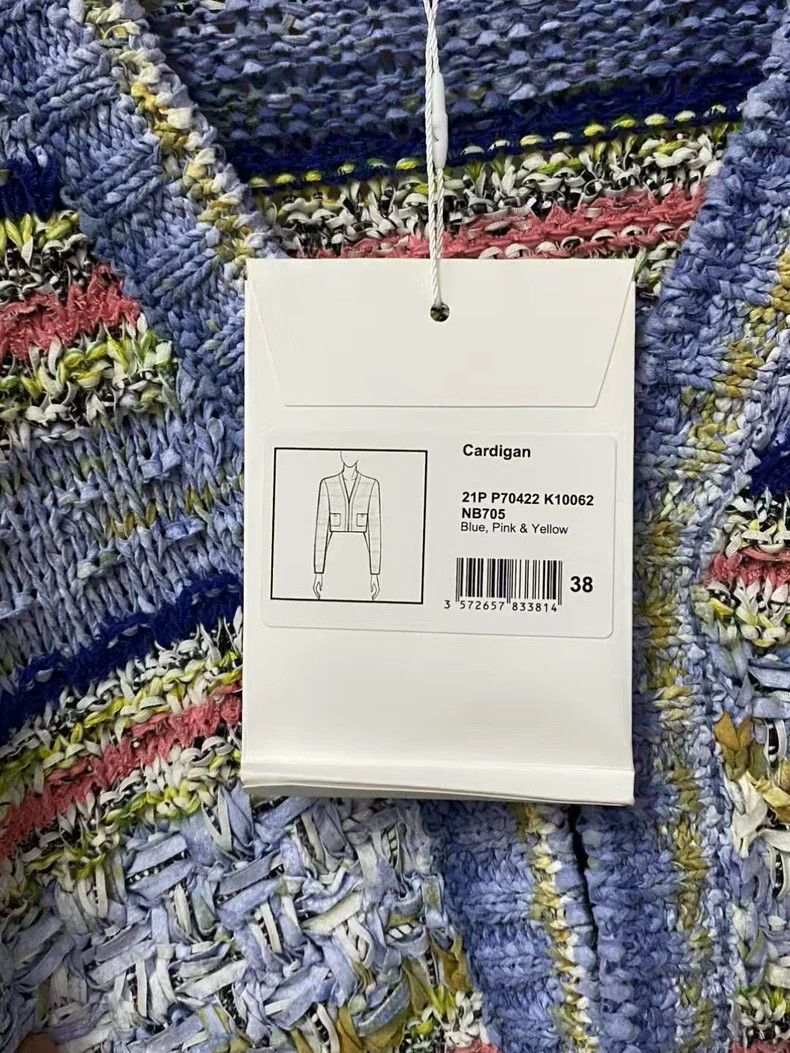 Chanel Chanel Colorful snow-patterned knitted wool cardigan coat Size XS / US 0-2 / IT 36-38 - 7 Thumbnail
