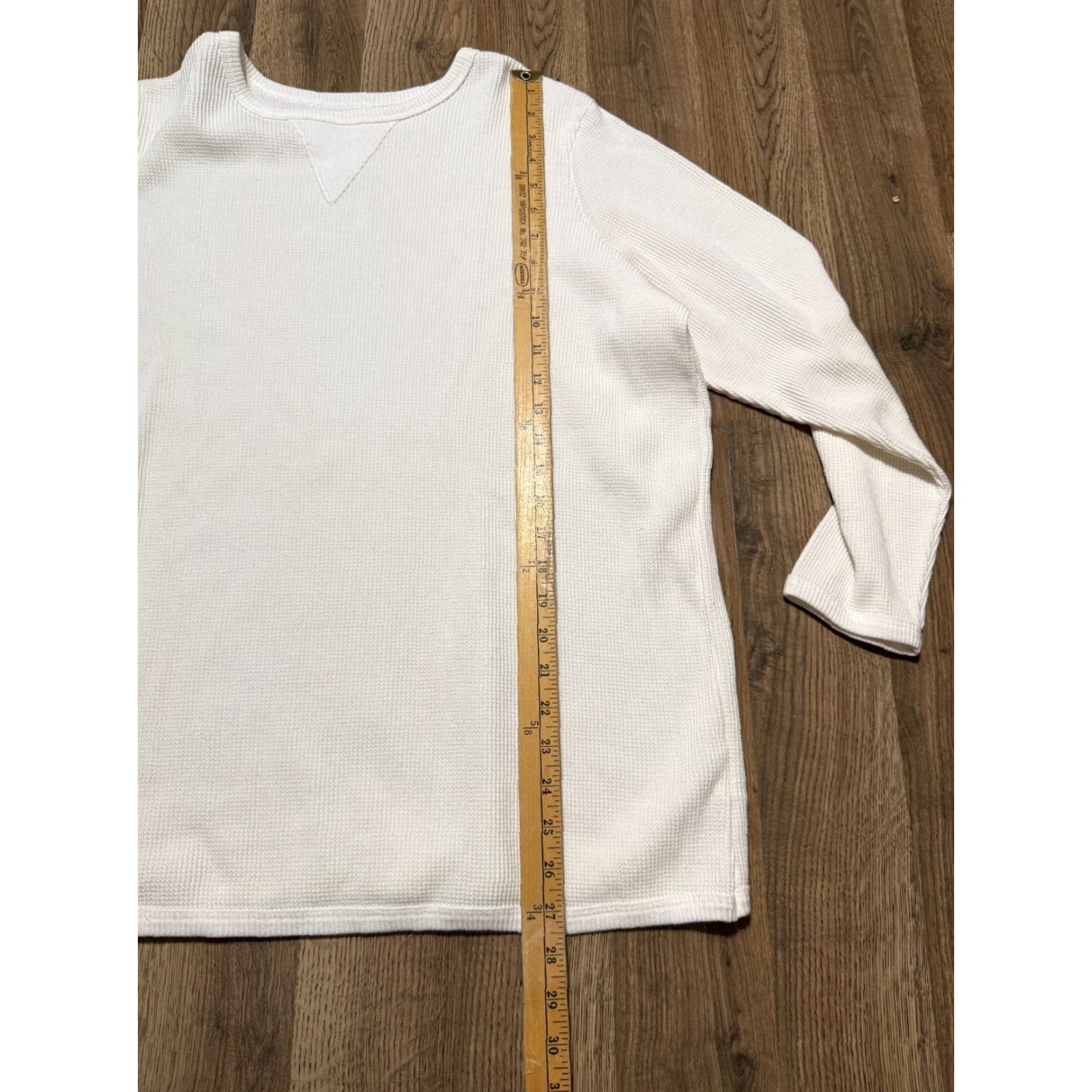 Vintage Woman Within Shirt Women's Size Large White Long Sleeve Crewneck Size L / US 10 / IT 46 - 7 Thumbnail