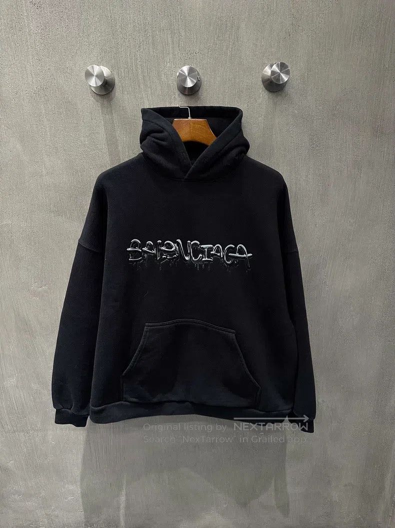 Balenciaga Balenciaga Gelato logo hoodie Size US M / EU 48-50 / 2 - 1 Thumbnail